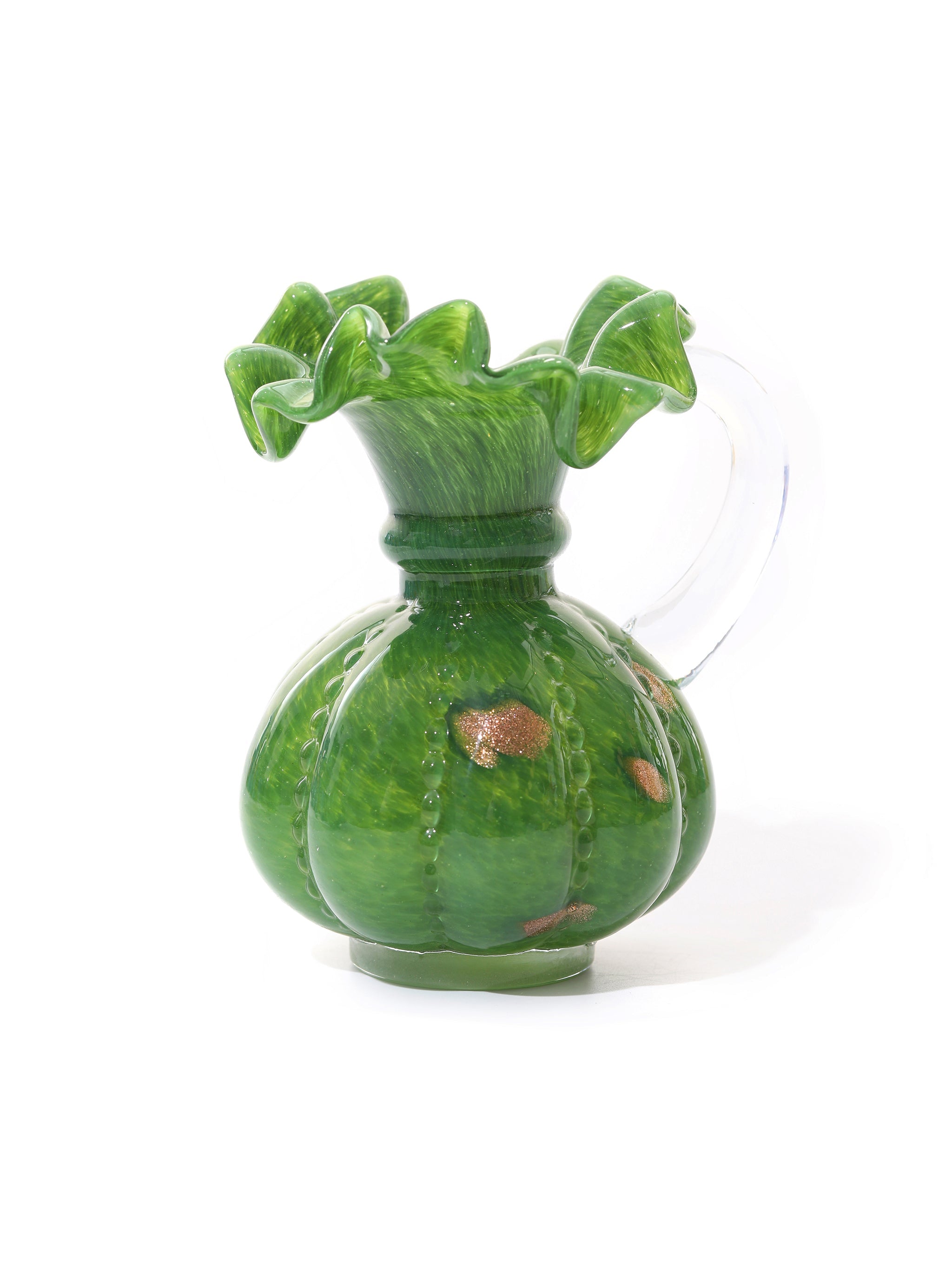 Twilight to Dawn Ruffled Vases Set of 3, Small