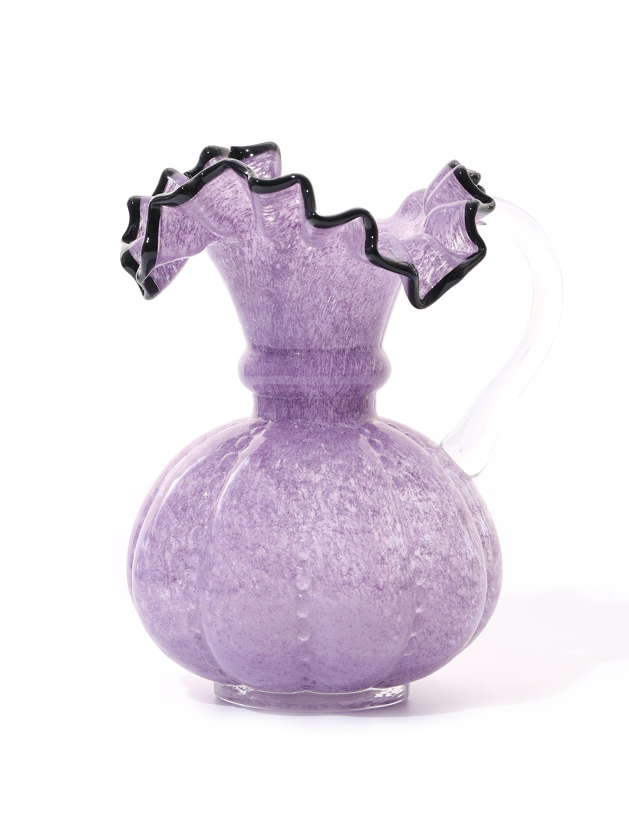 Twilight to Dawn Ruffled Vases Set of 3, Large
