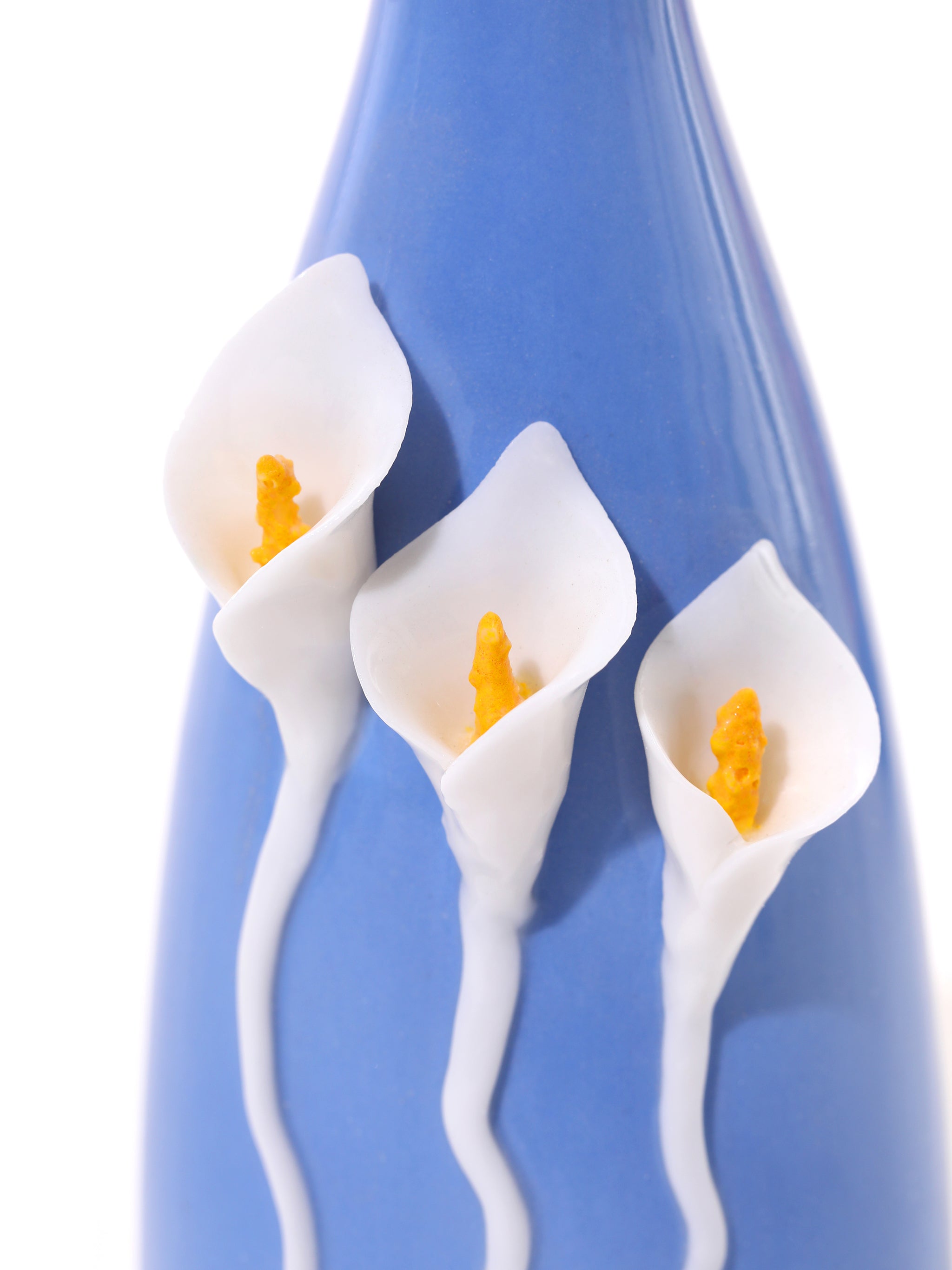 Bloom Cornflower Blue Vases, Set of 5