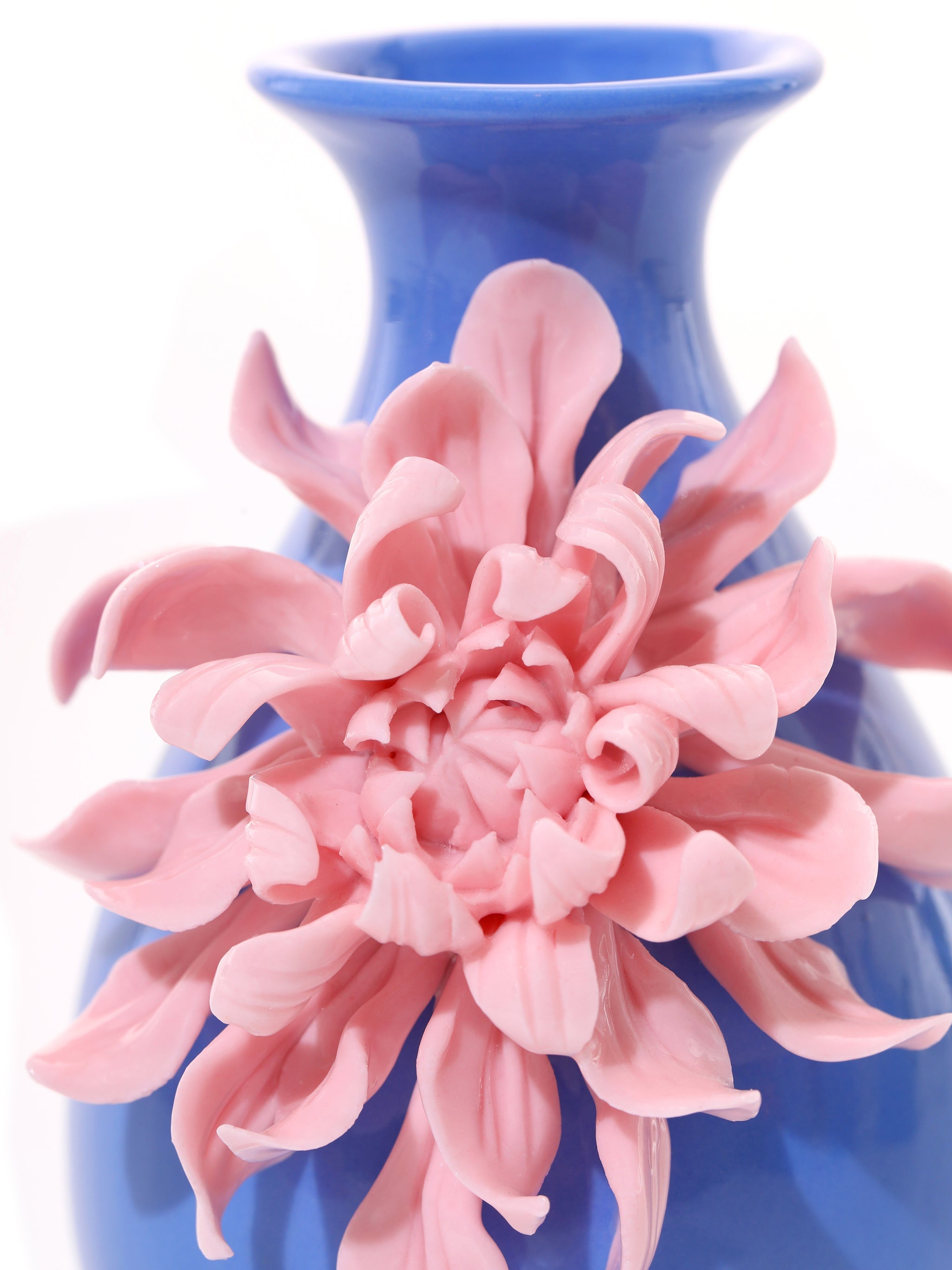 Bloom Cornflower Blue Vases, Set of 5