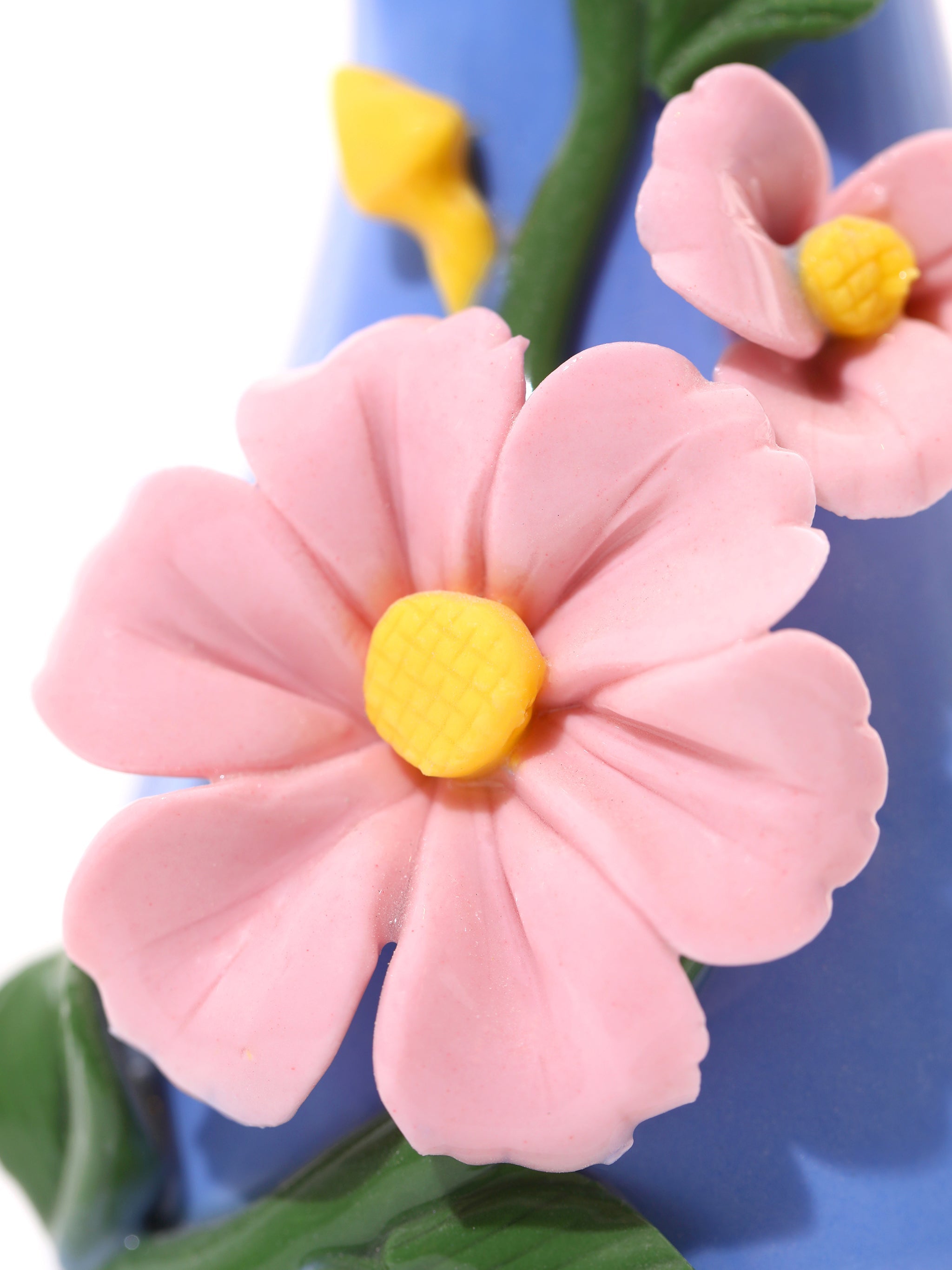Cornflower Blue Vases, Set of 10