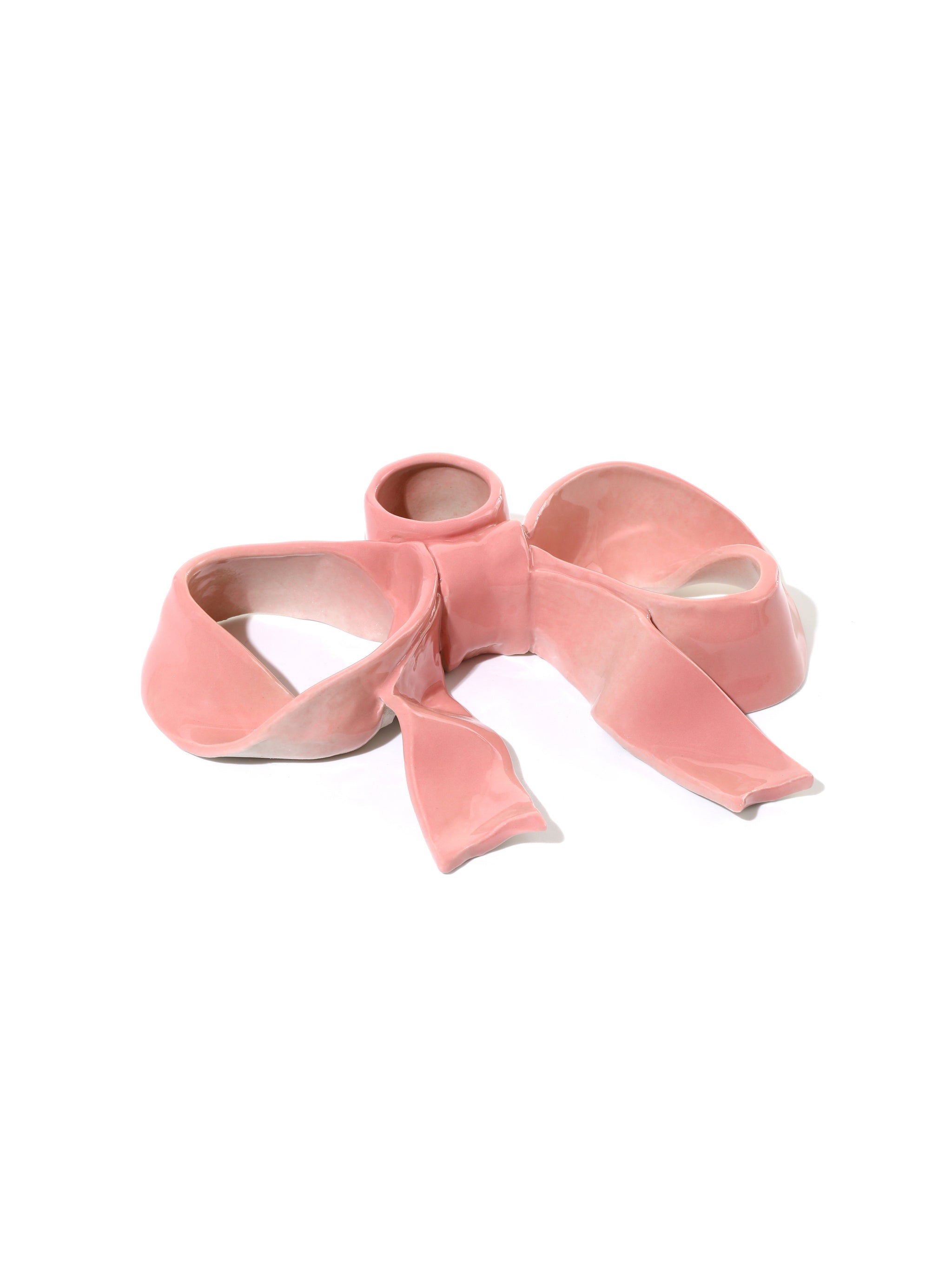 BowKnot Tableware Set, Blush Pink Set of 4