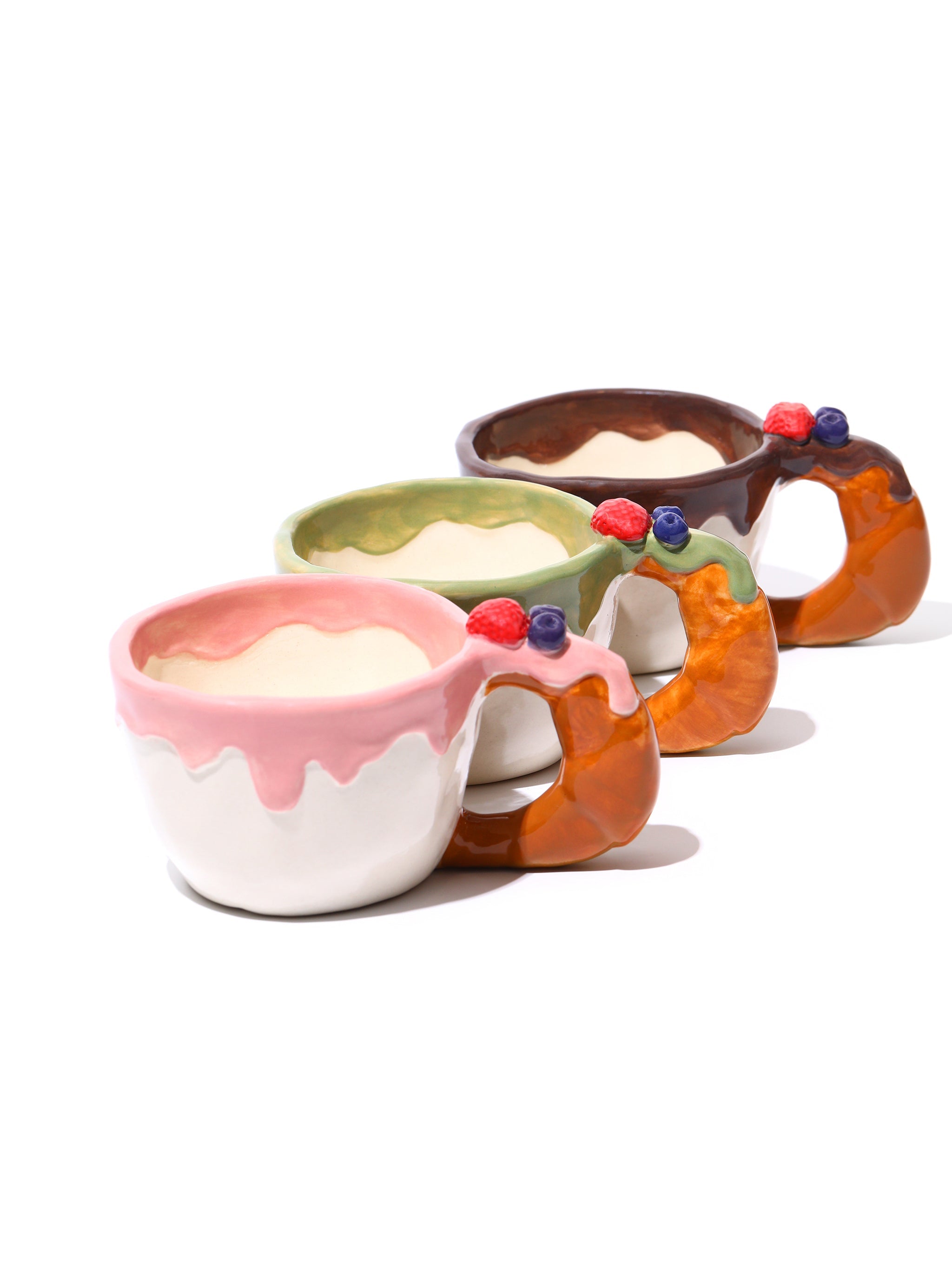 Croissant Coffee Cup, Matcha