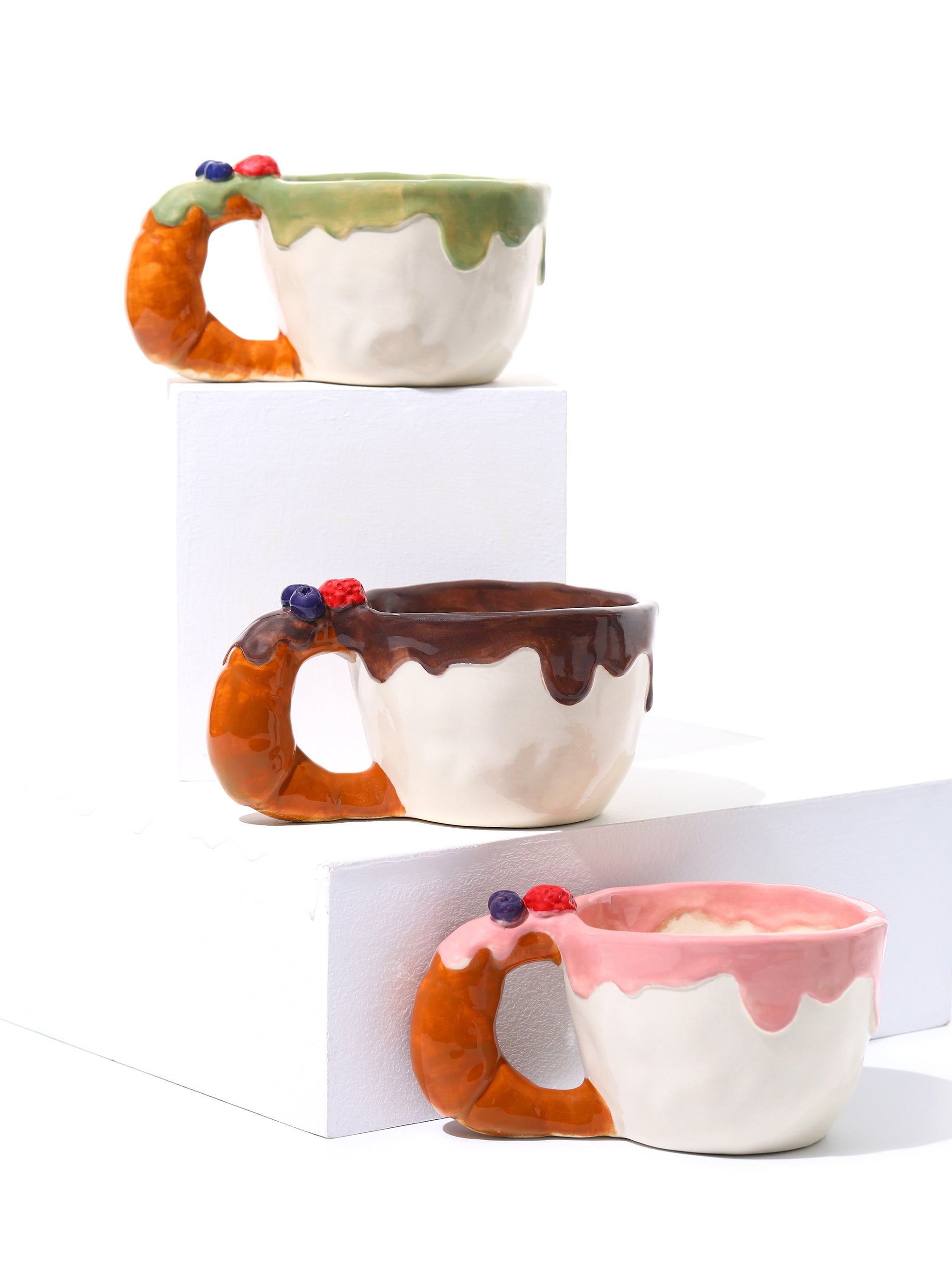 Croissant Coffee Cup, Chocolate