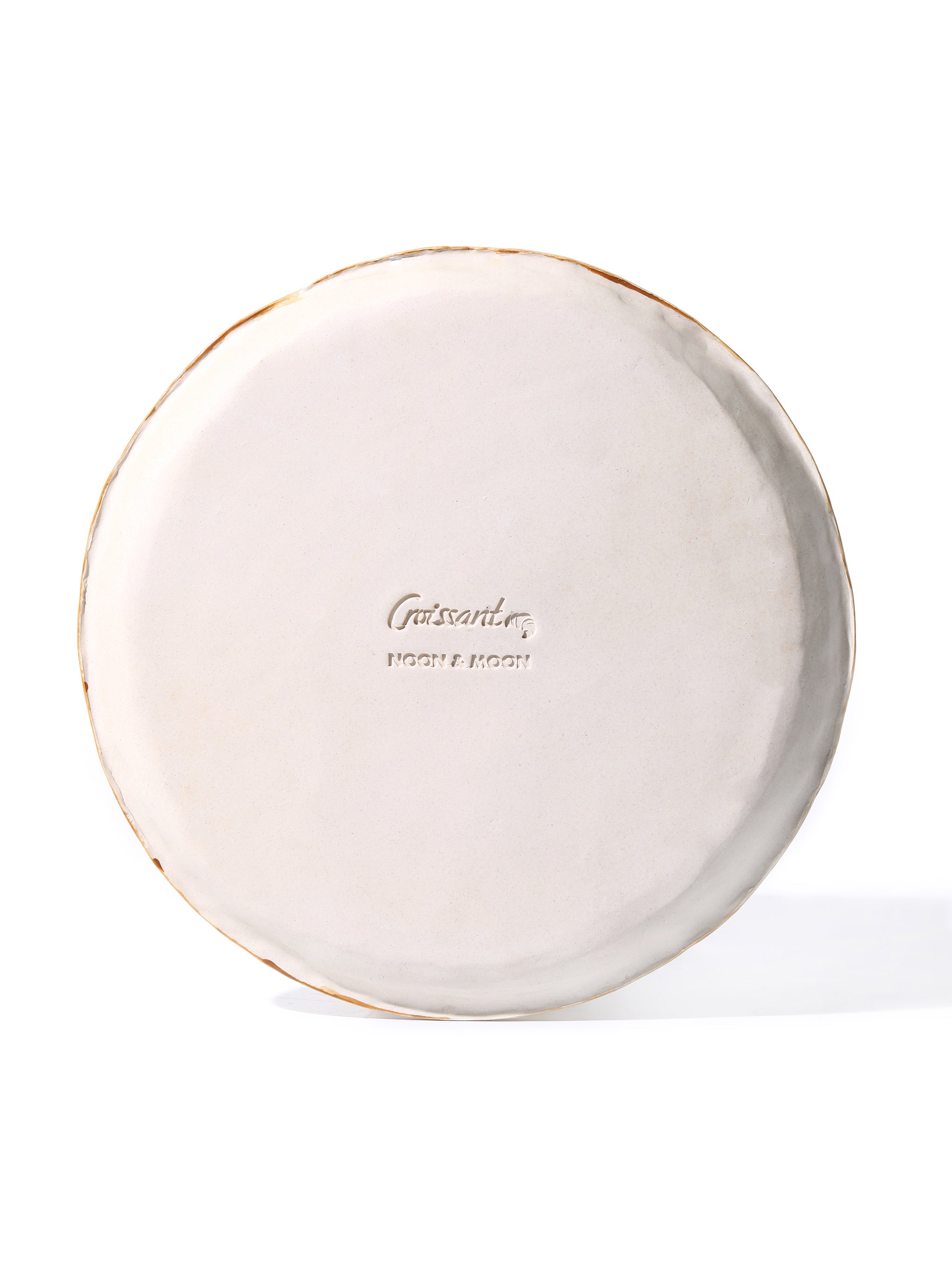 Croissant Plate, 10 Inch, Chocolate