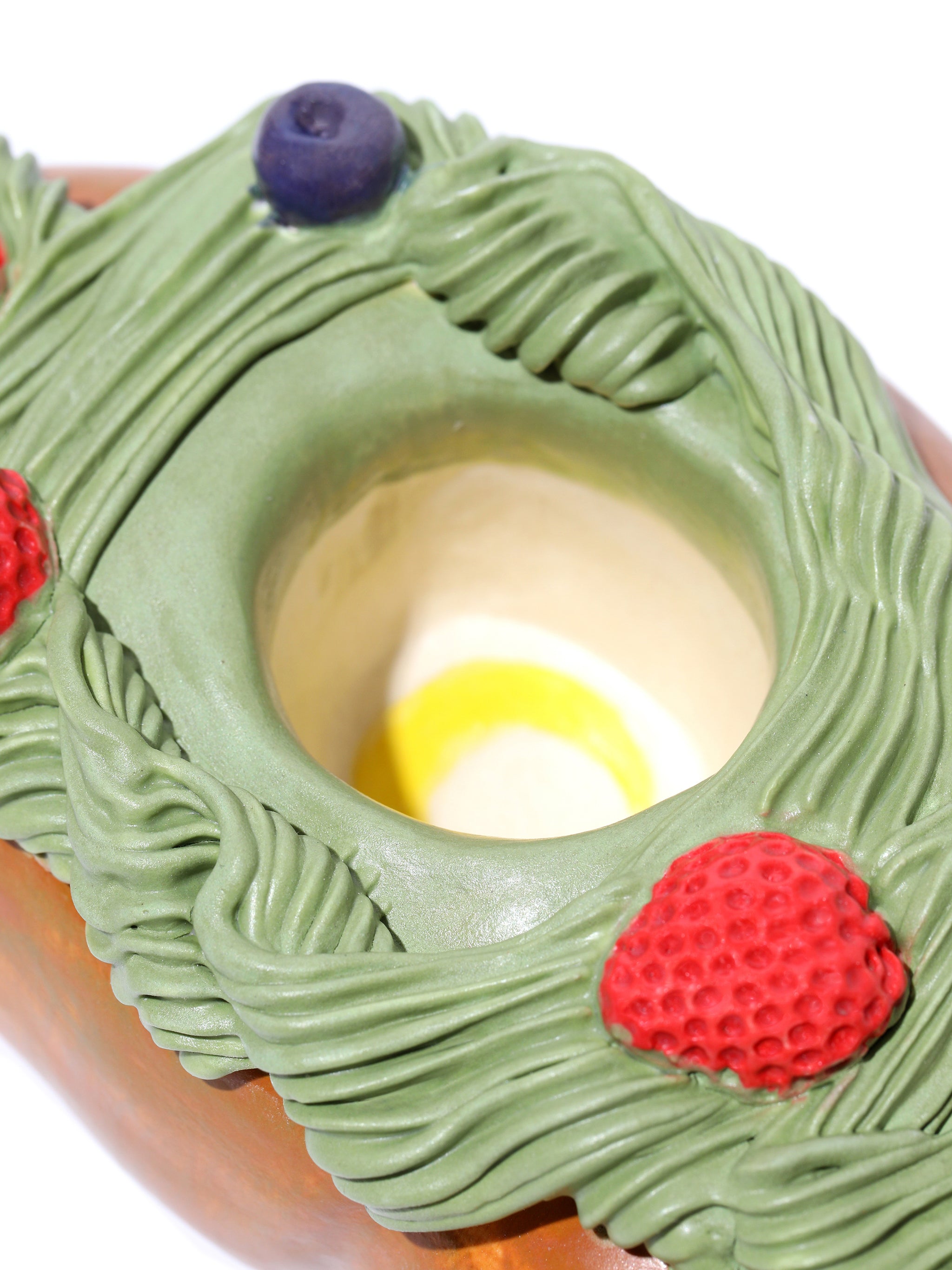 Croissant Candle Holder, Matcha