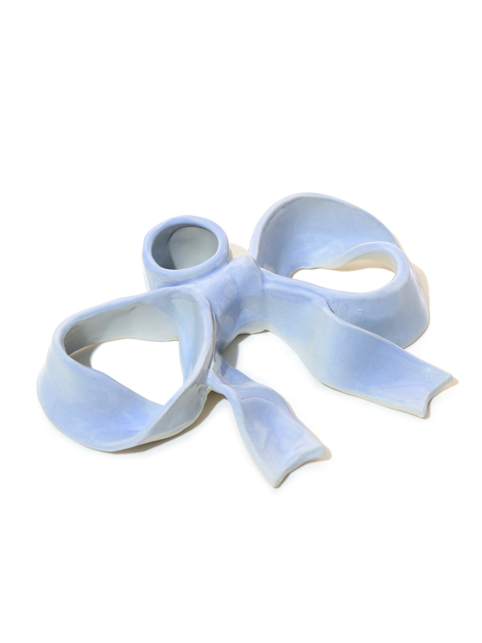 Bowknot Candle Holder Special Edition, Baby Blue