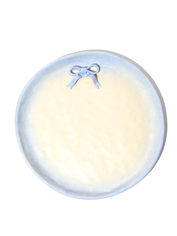 Bowknot Dinner Plate Special Edition, Baby Blue