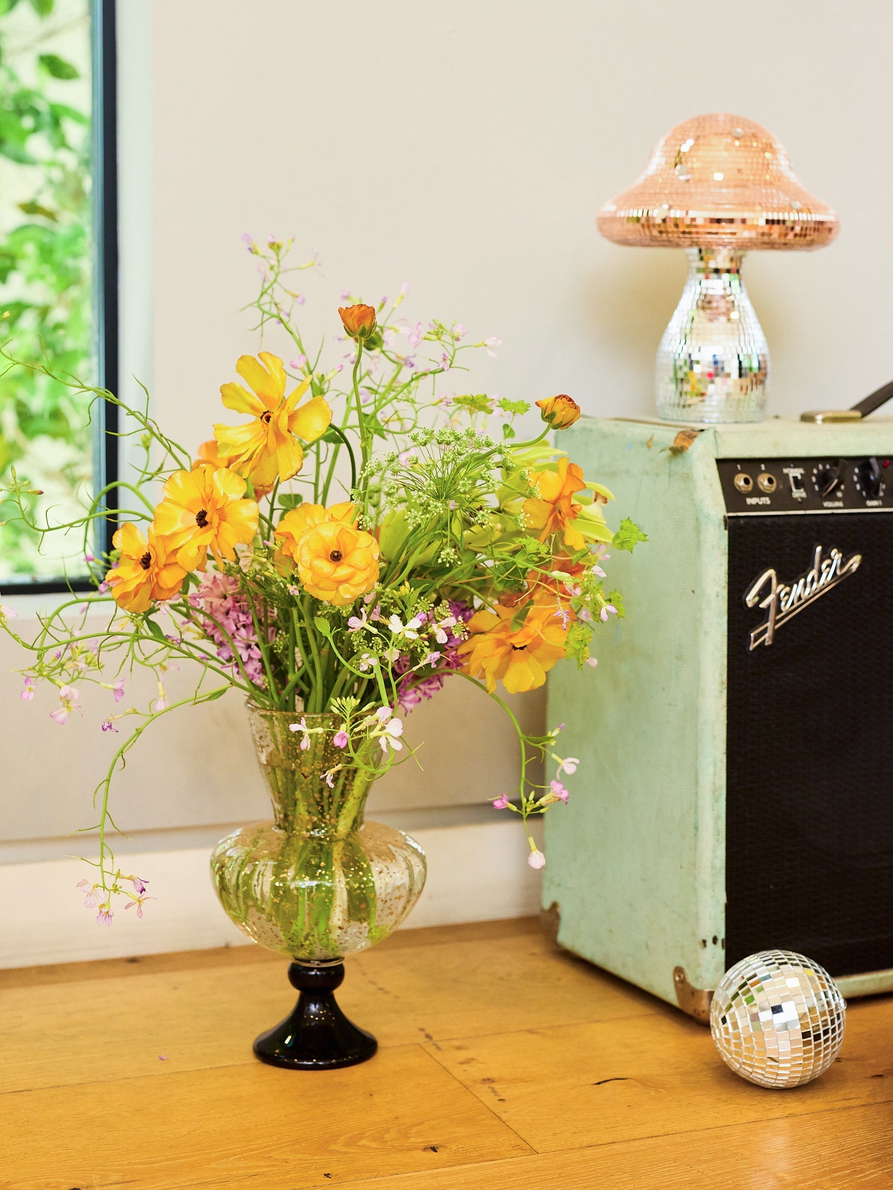 Stardust Glimmer Vase