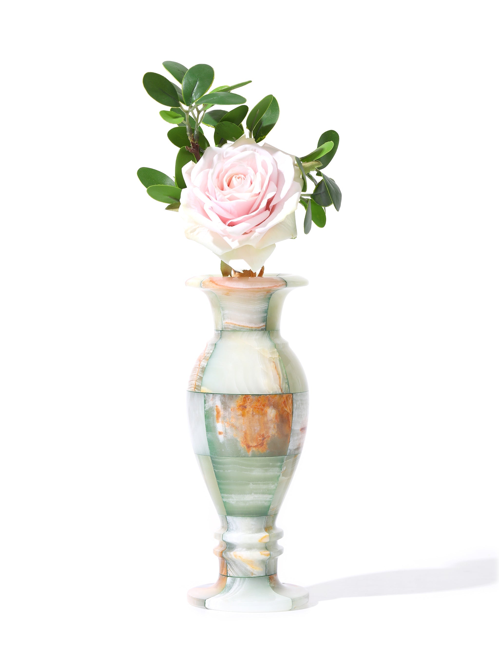 Jade Mosaic Vases (Small), Set of 3