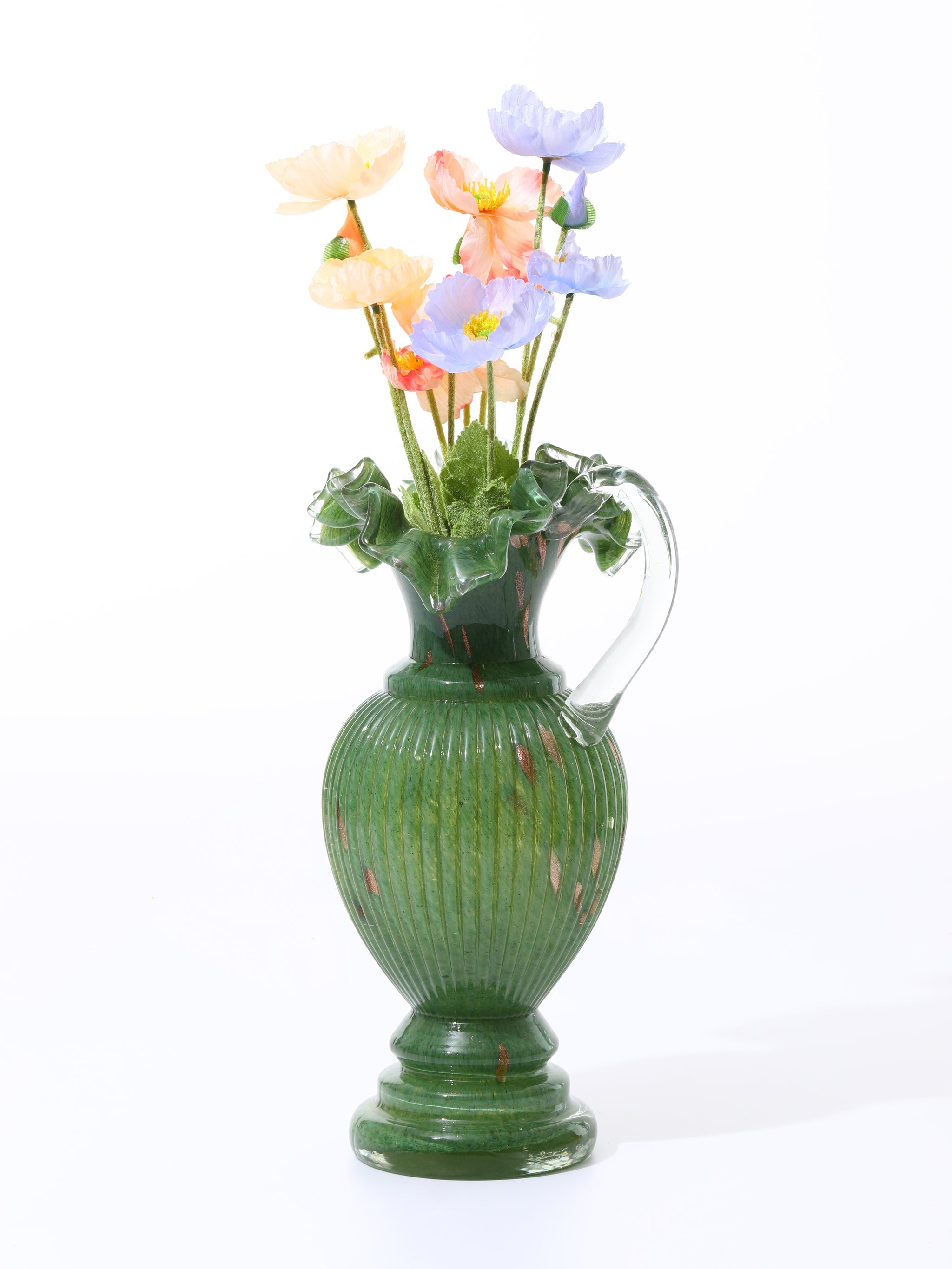 Grove & Lotus Ripple Vases, Set of 2