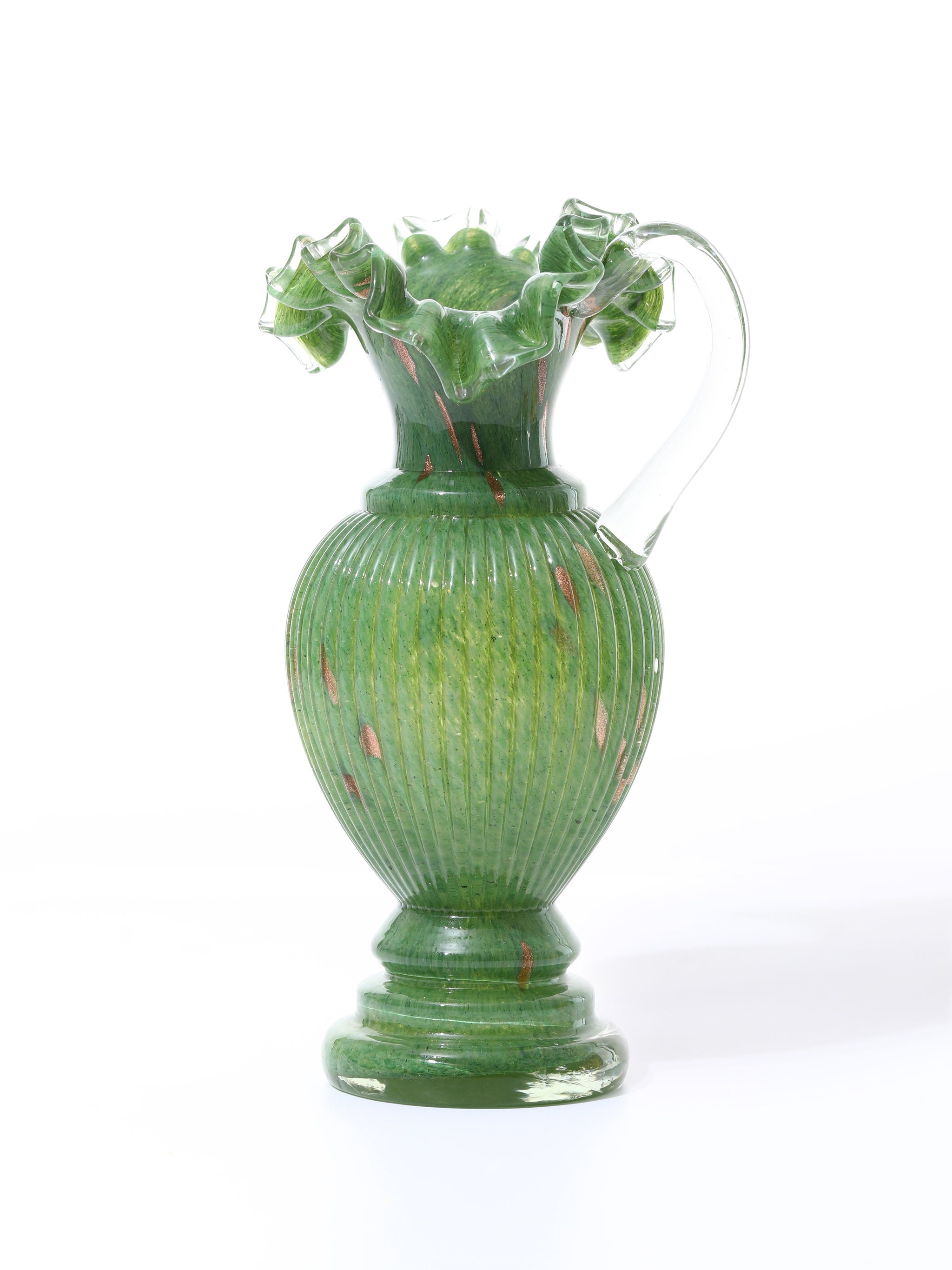 Grove & Lotus Ripple Vases, Set of 2