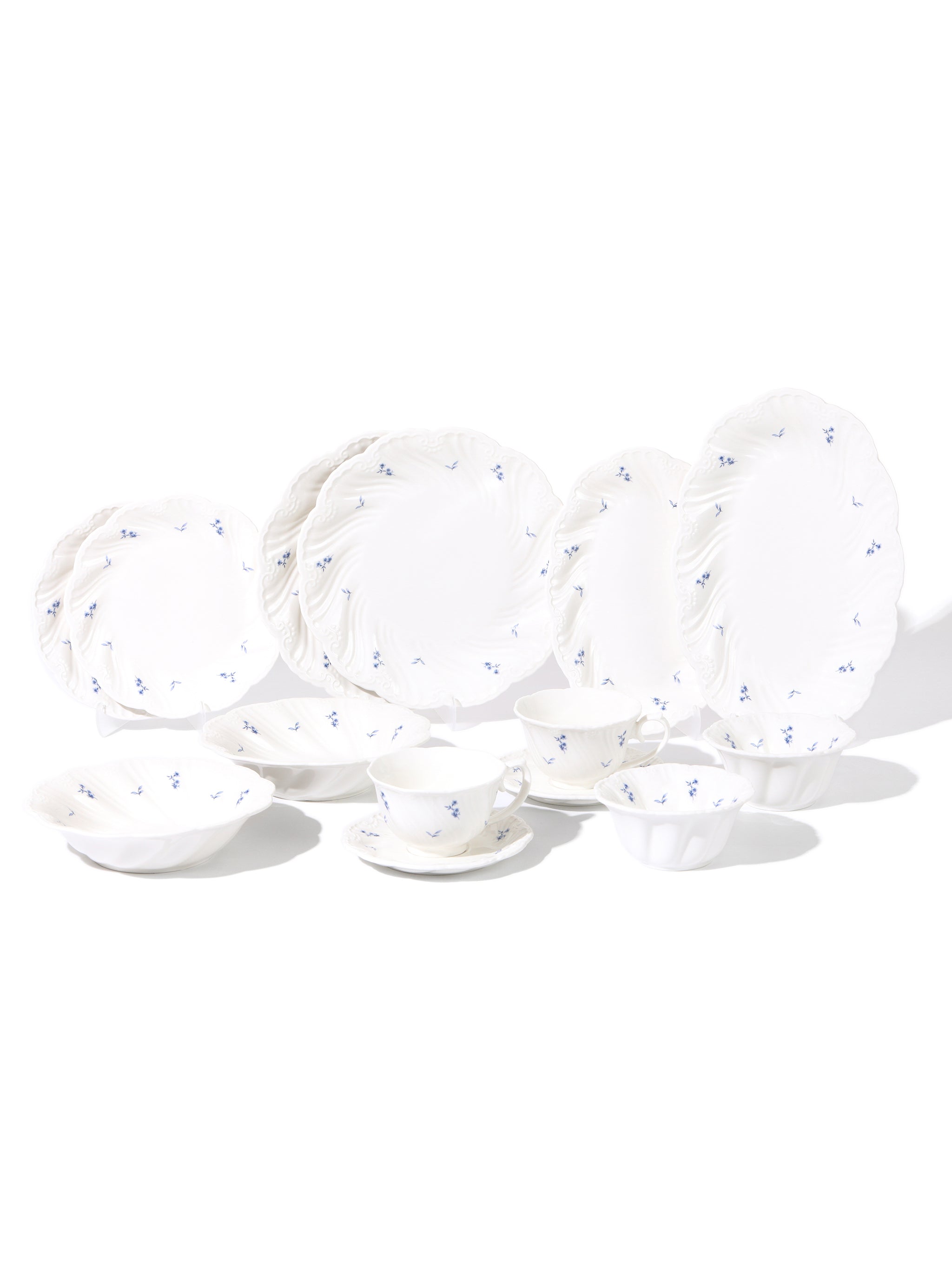 Fiora Bloom Dinnerware Collection, Set of 12