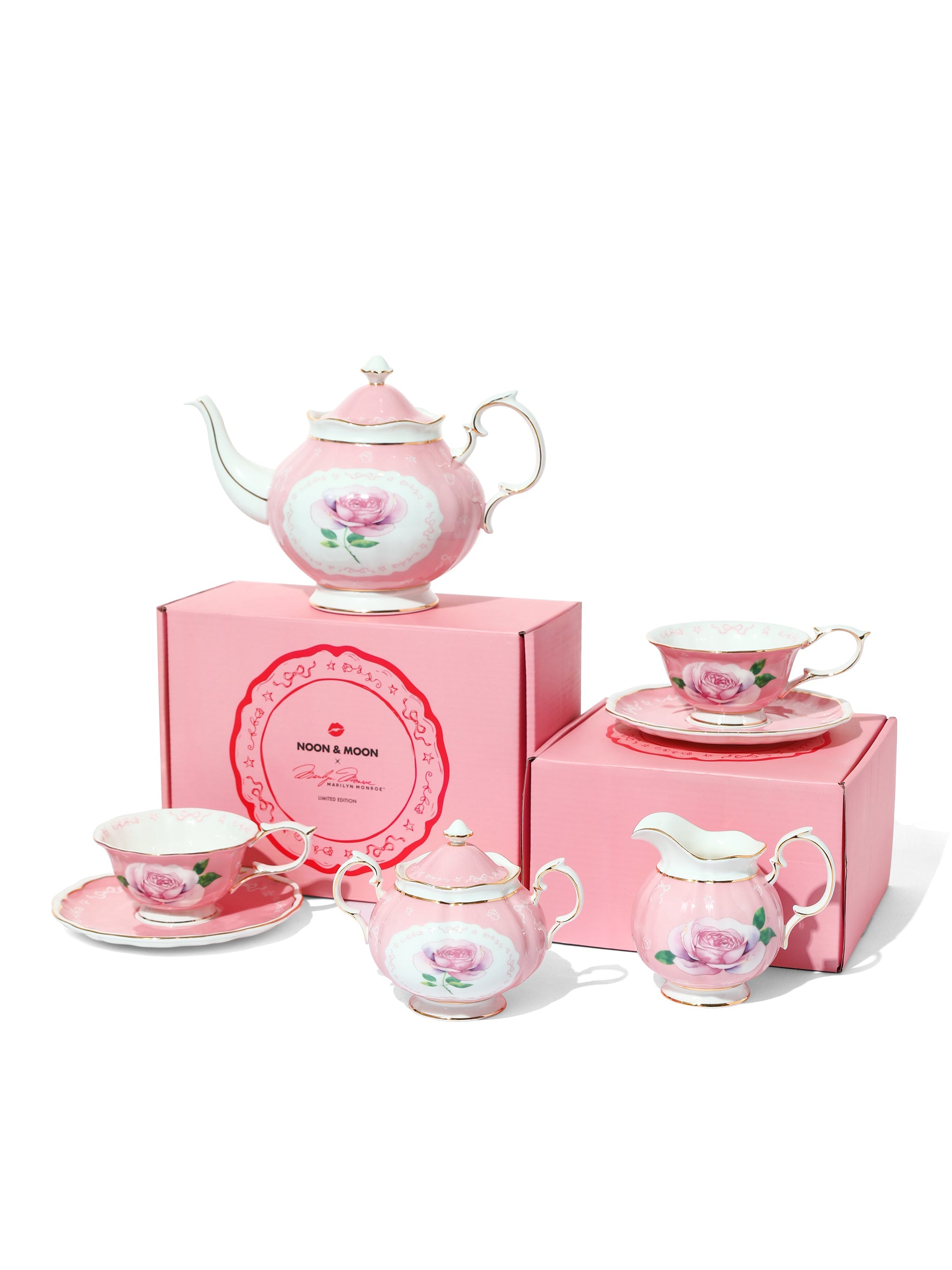 Marilyn Monroe Hollywood Bloom™ Limited Edition, Creamer, Blush Pink