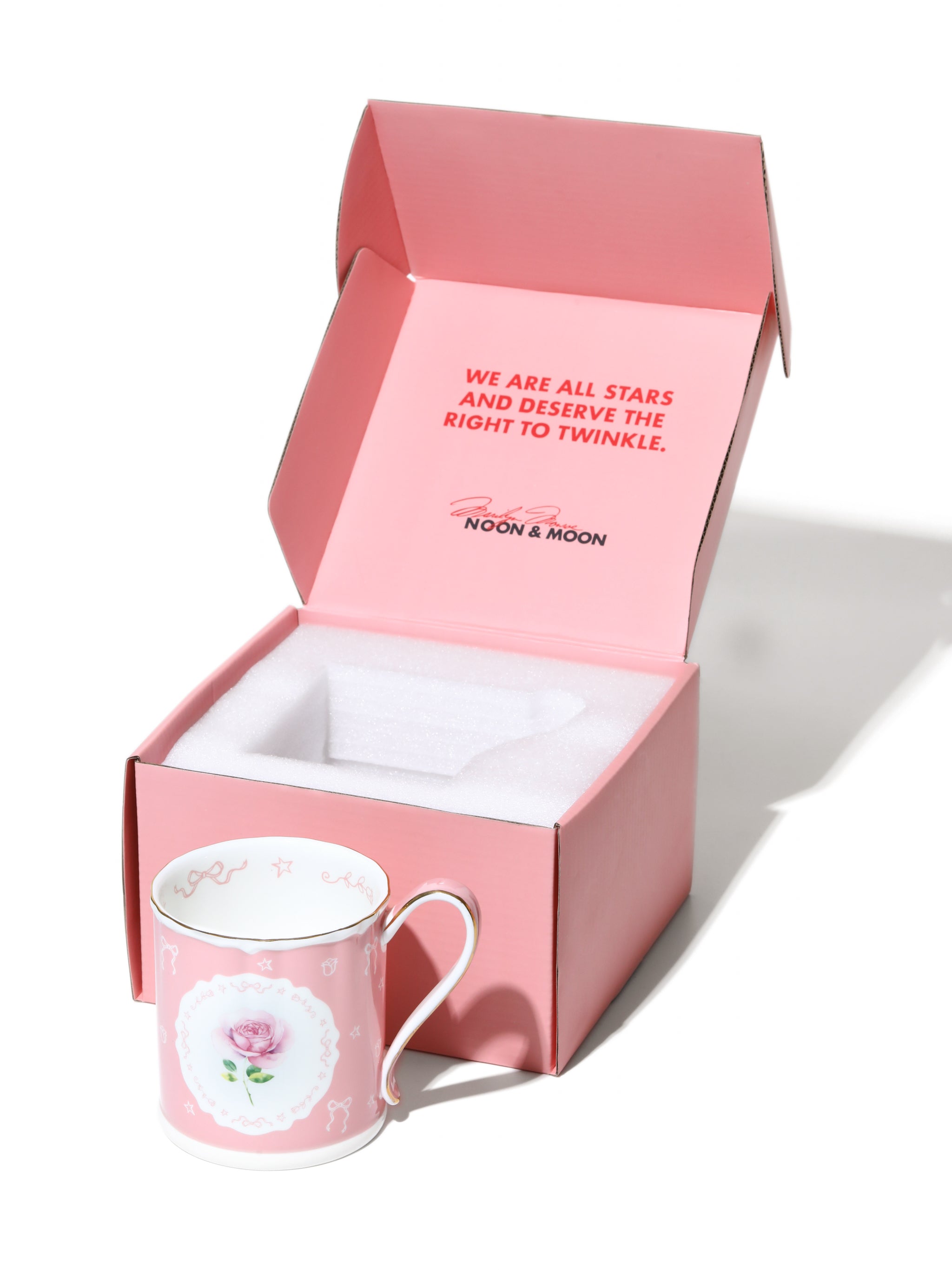 Marilyn Monroe Hollywood Bloom™ Limited Edition, Mug, Blush Pink