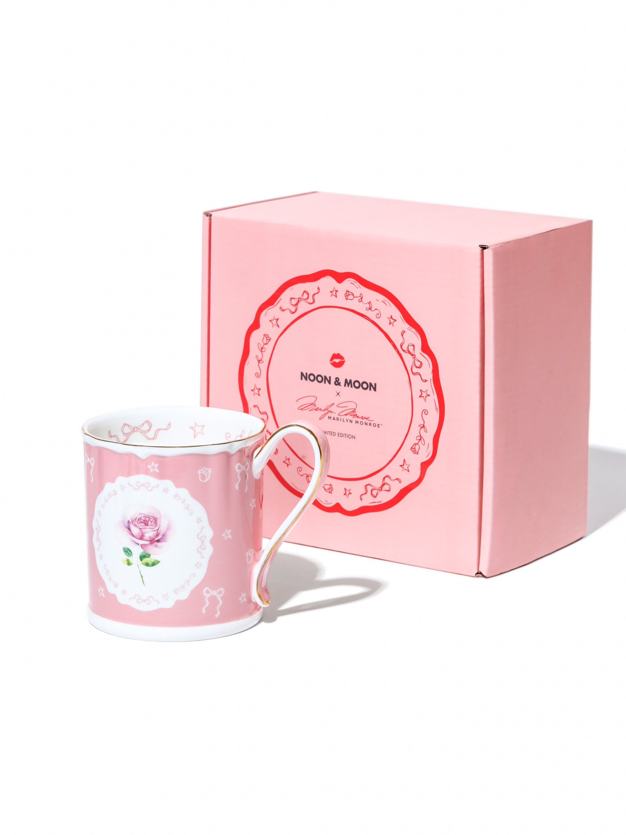 Marilyn Monroe Hollywood Bloom™ Limited Edition, Mug, Blush Pink