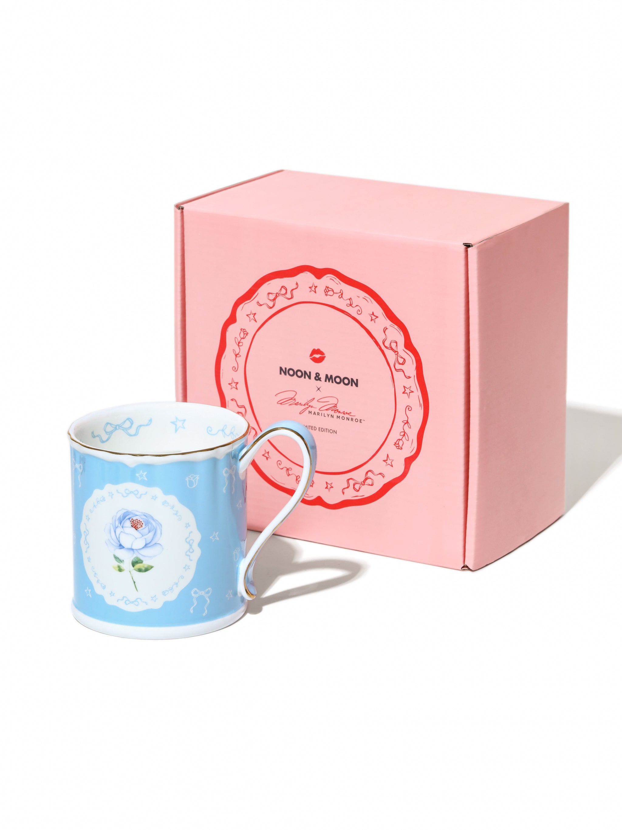 Marilyn Monroe Hollywood Bloom™ Limited Edition, Mug, Baby Blue