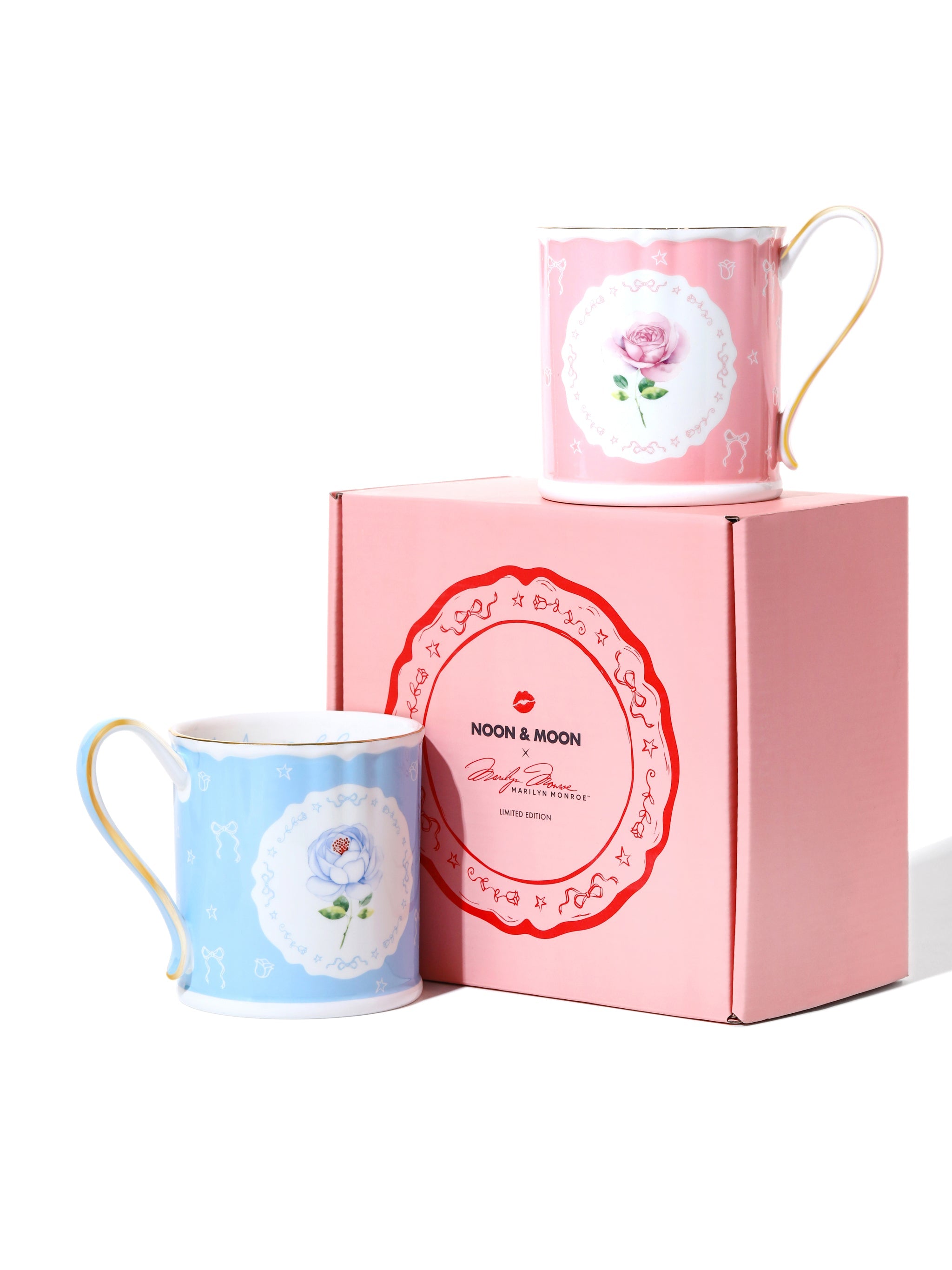 Marilyn Monroe Hollywood Bloom™ Limited Edition, Mug, Blush Pink