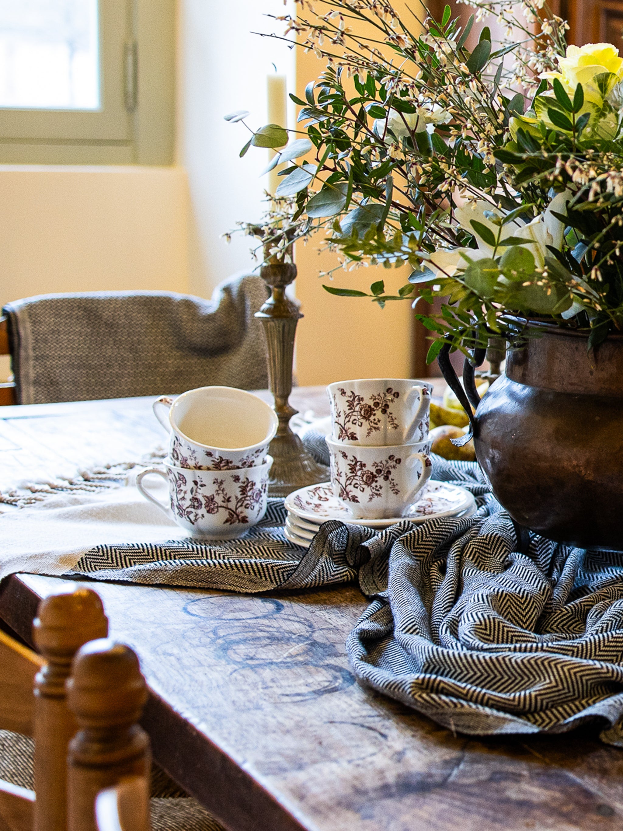 Noisette Bloom Tea Cup & Saucer
