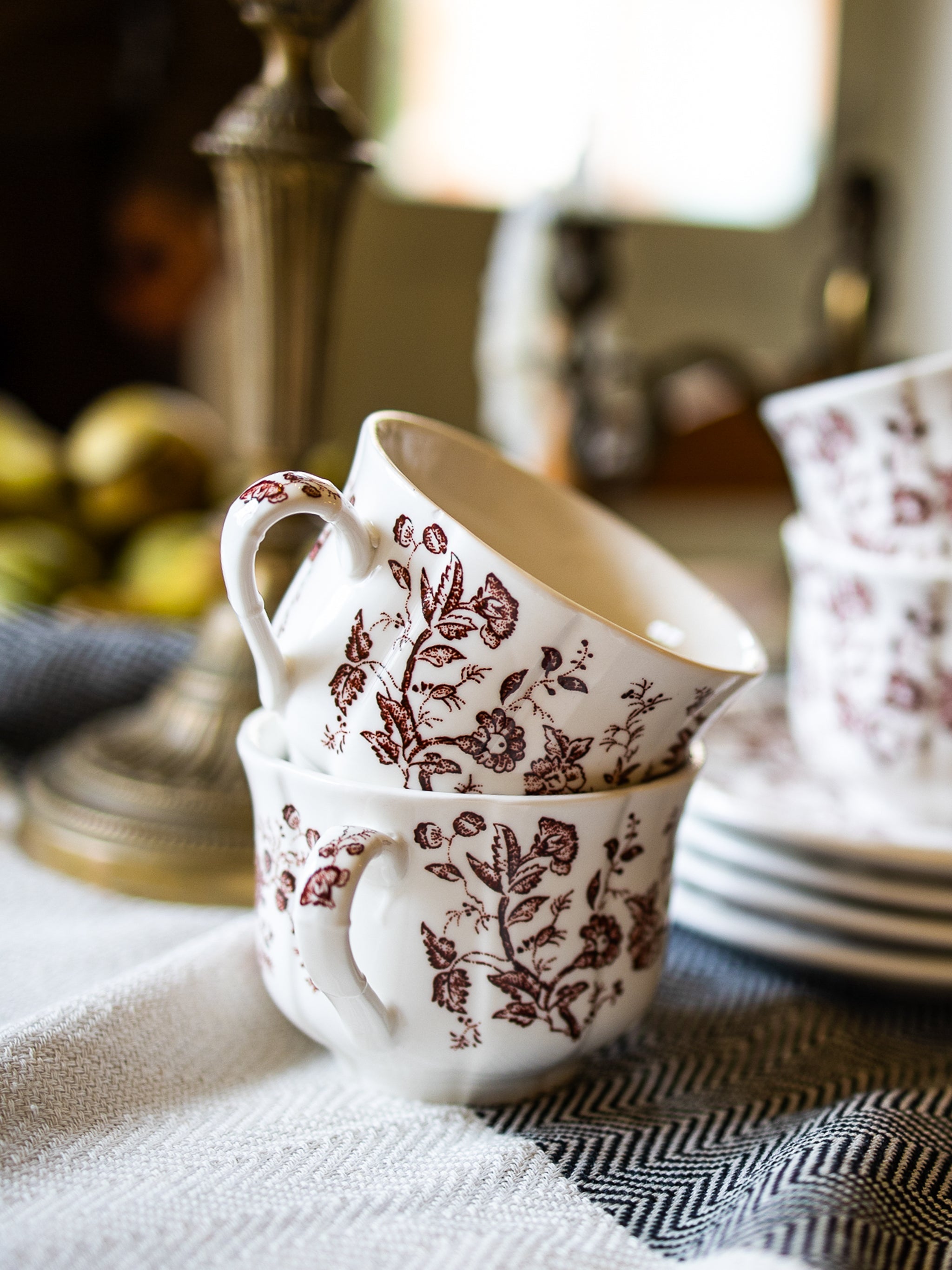 Noisette Bloom Tea Cup & Saucer