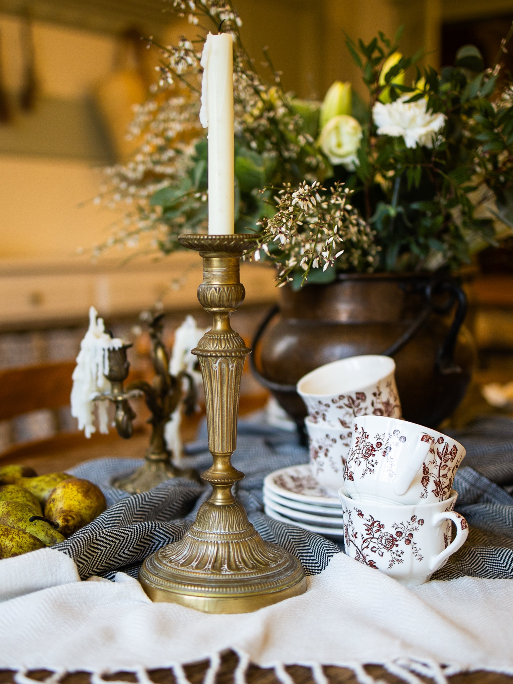 Noisette Bloom Tea Cup & Saucer