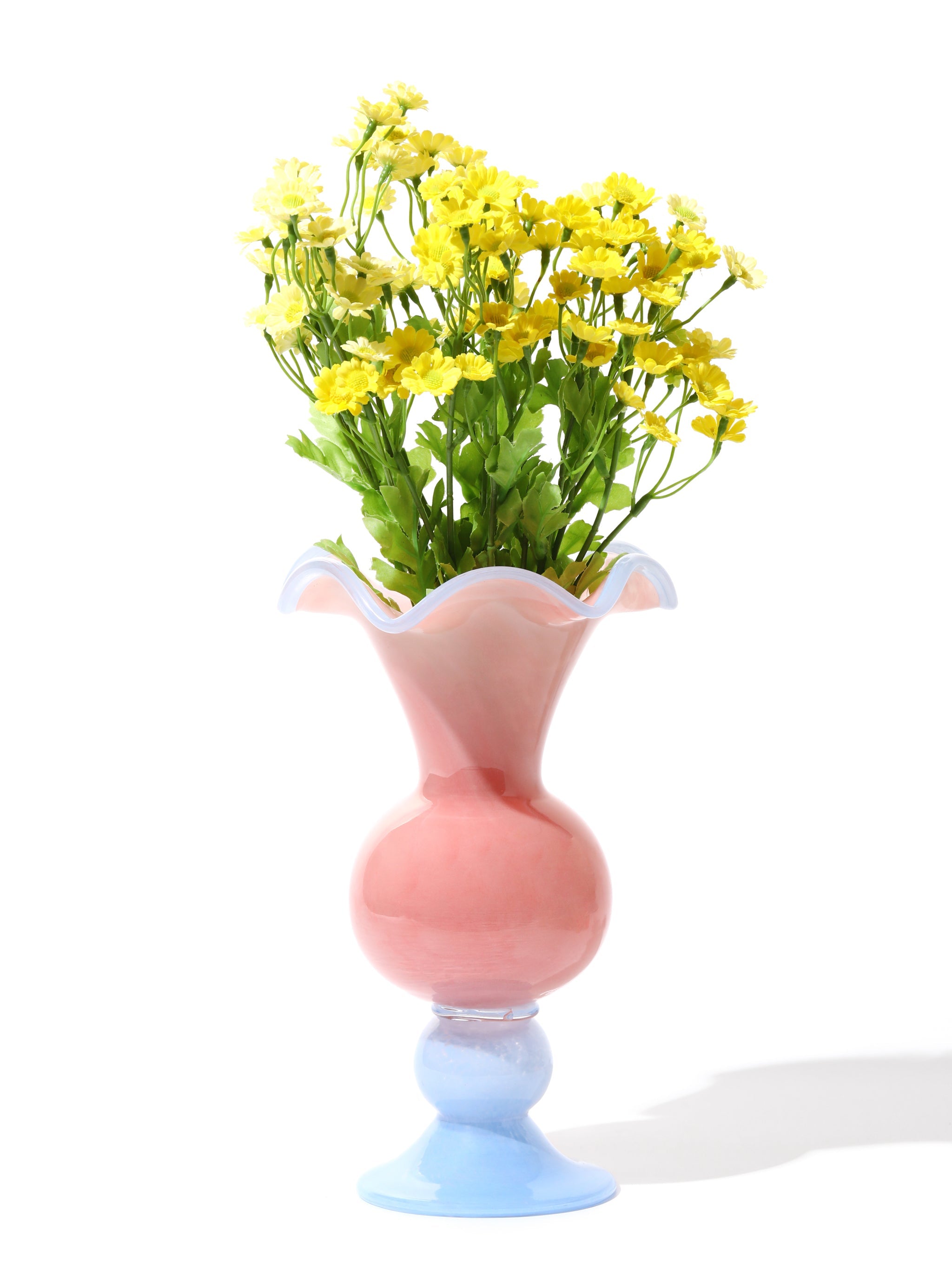 Coral Sunset Glow Vase