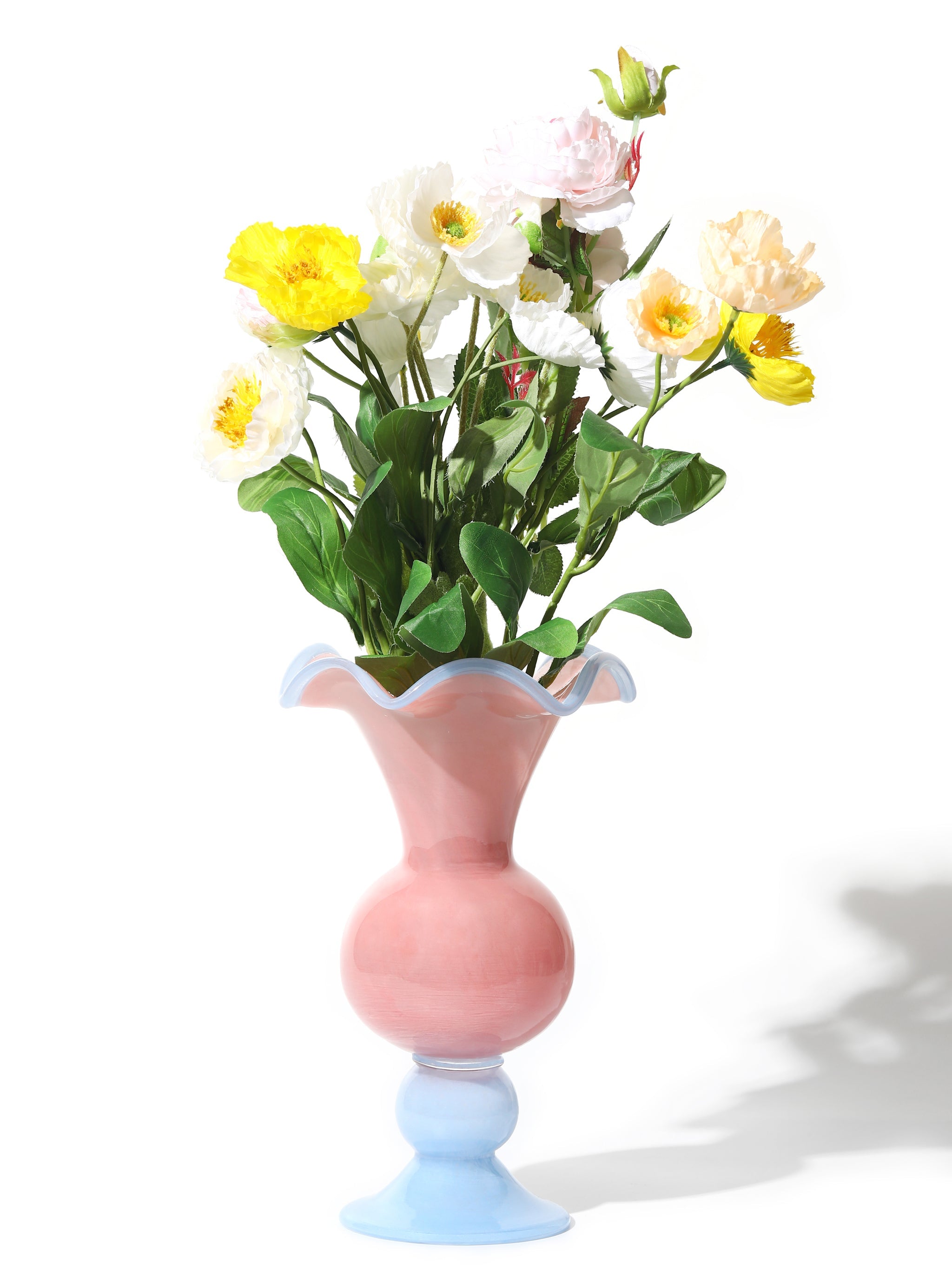 Coral Sunset Glow Vase