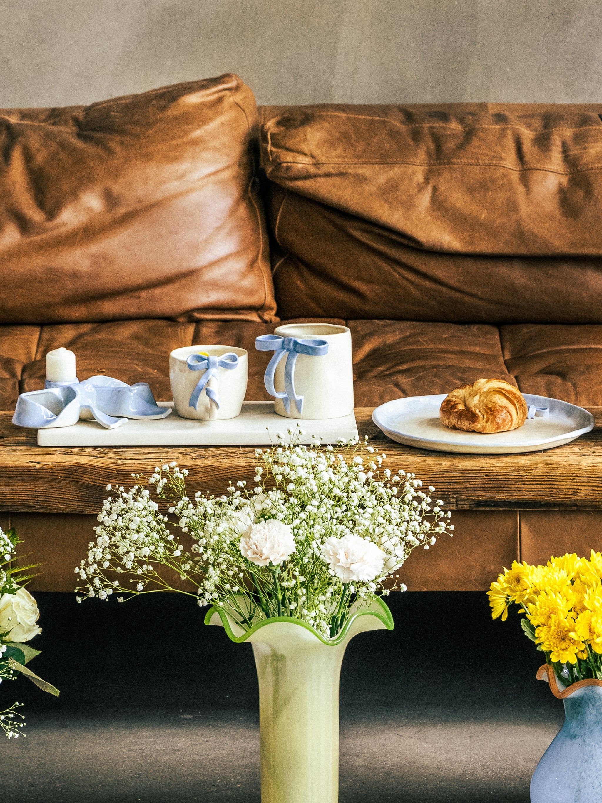 Bowknot Coffee Cup Special Edition, Baby Blue