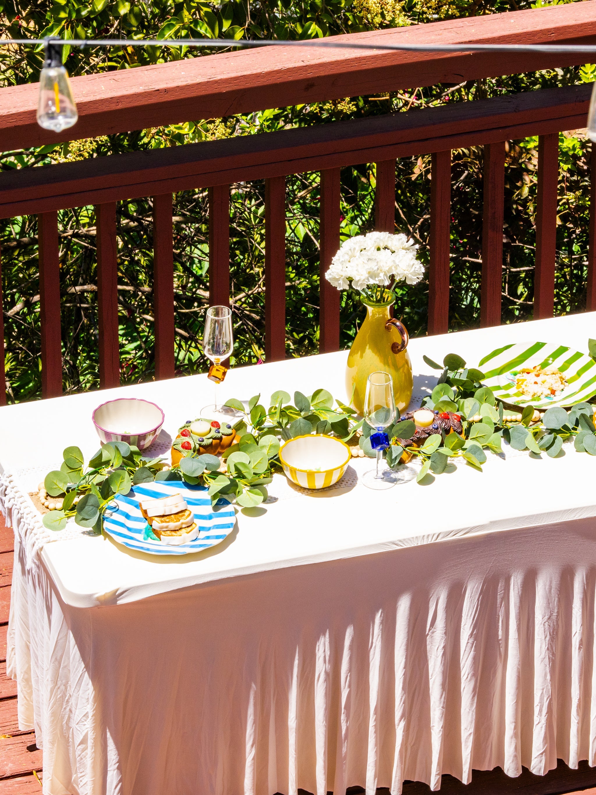Lotus Pond Dinnerware Set of 12