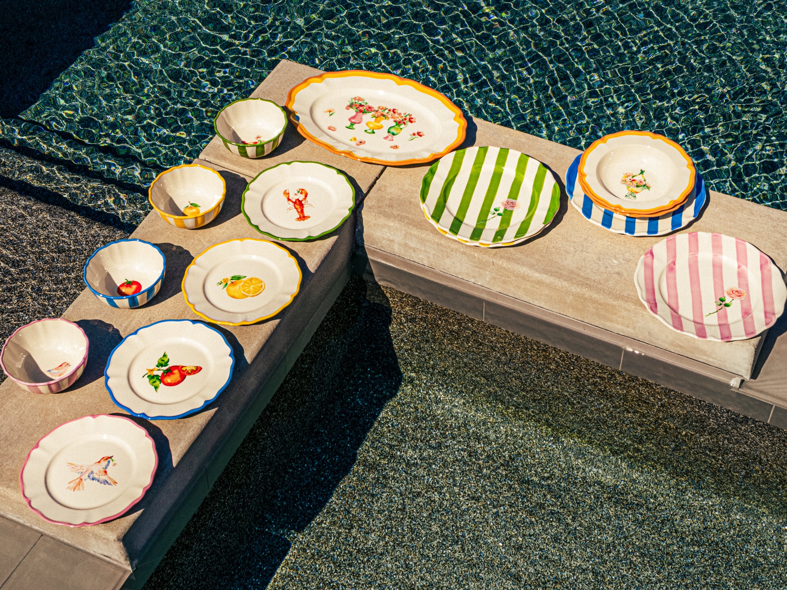 Garden Feast Dinnerware Set of 15