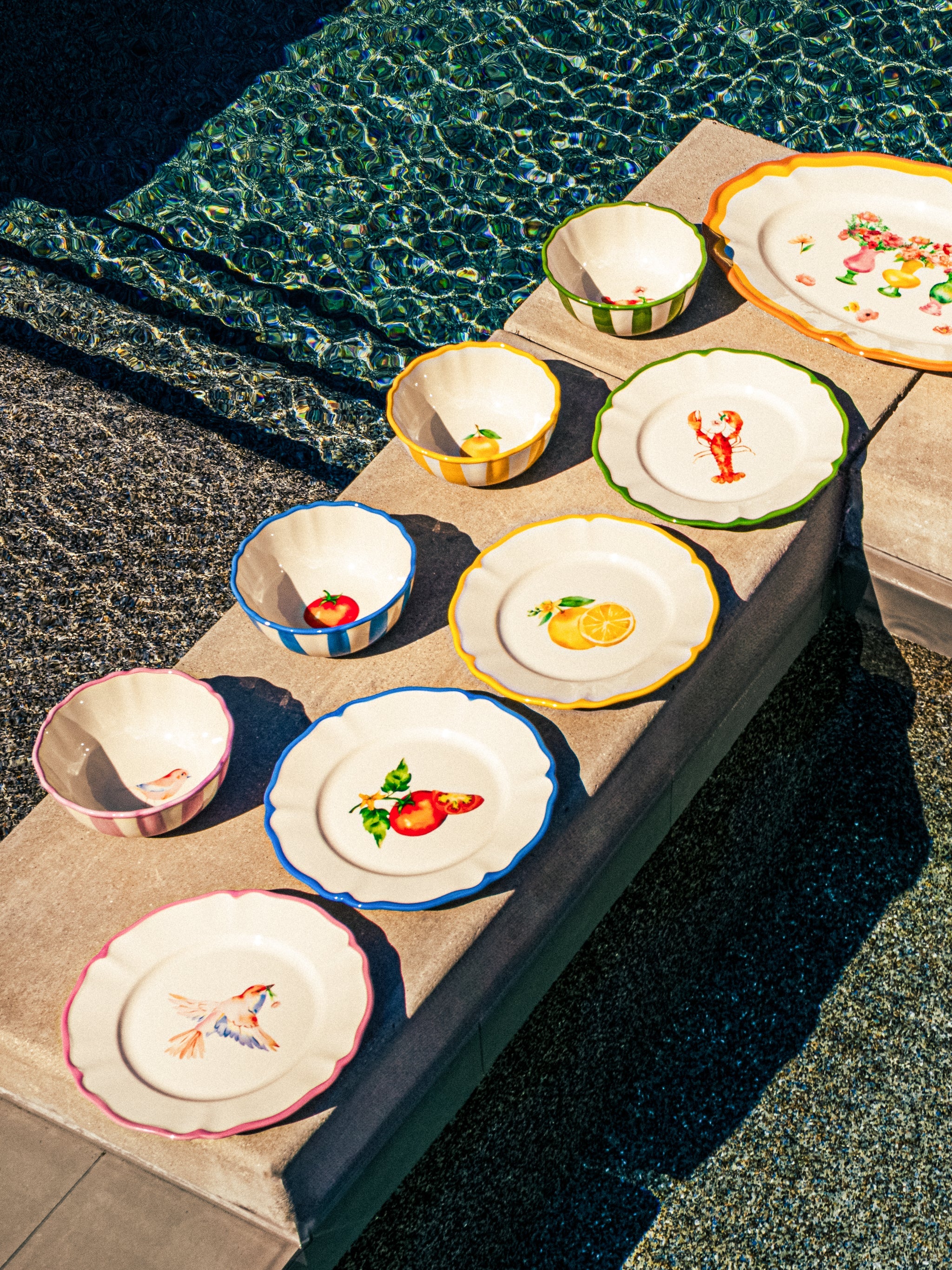 Garden Feast Dinnerware Set of 15