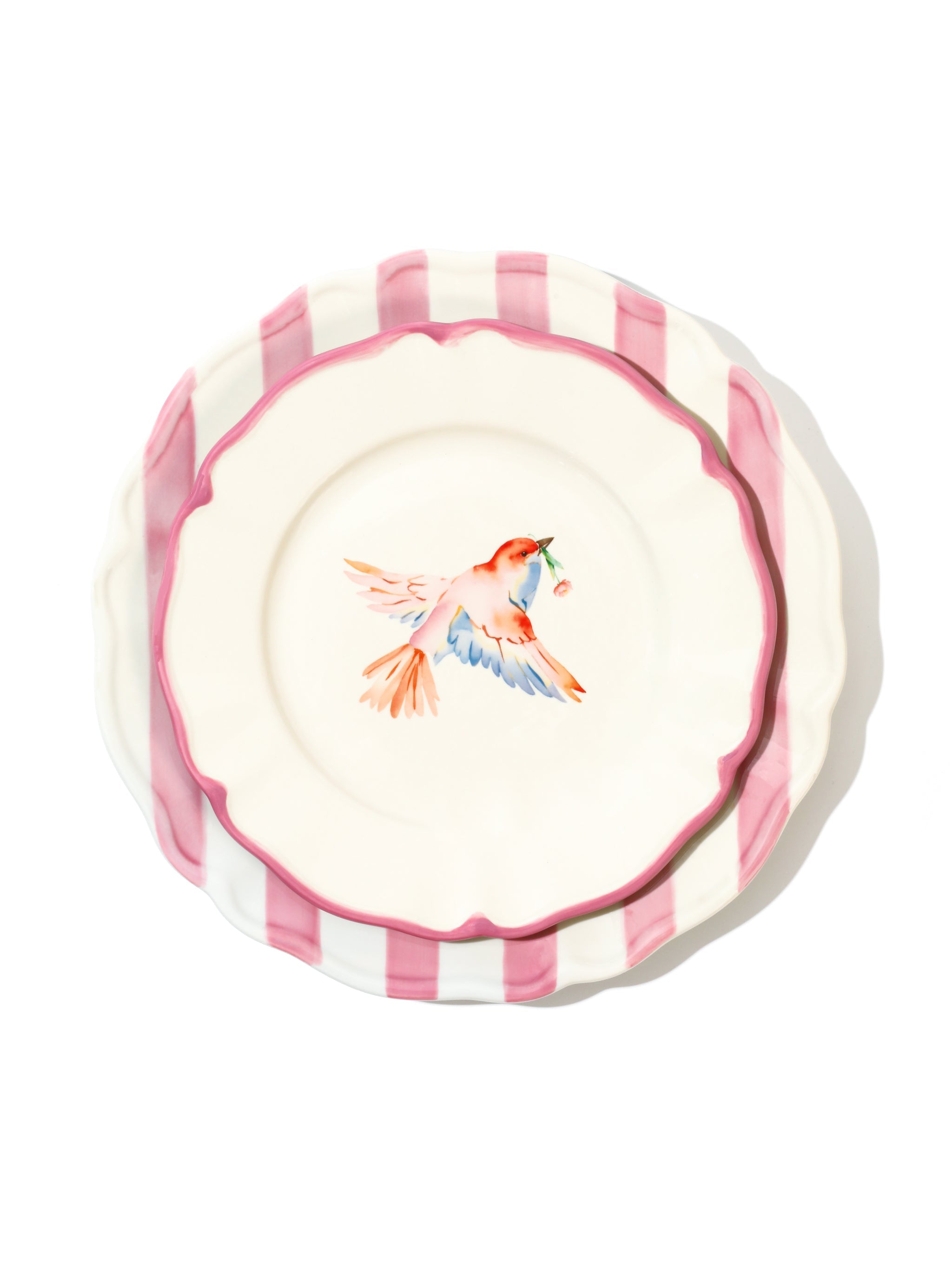 Garden Feast Plate, Bird, 9 Inch