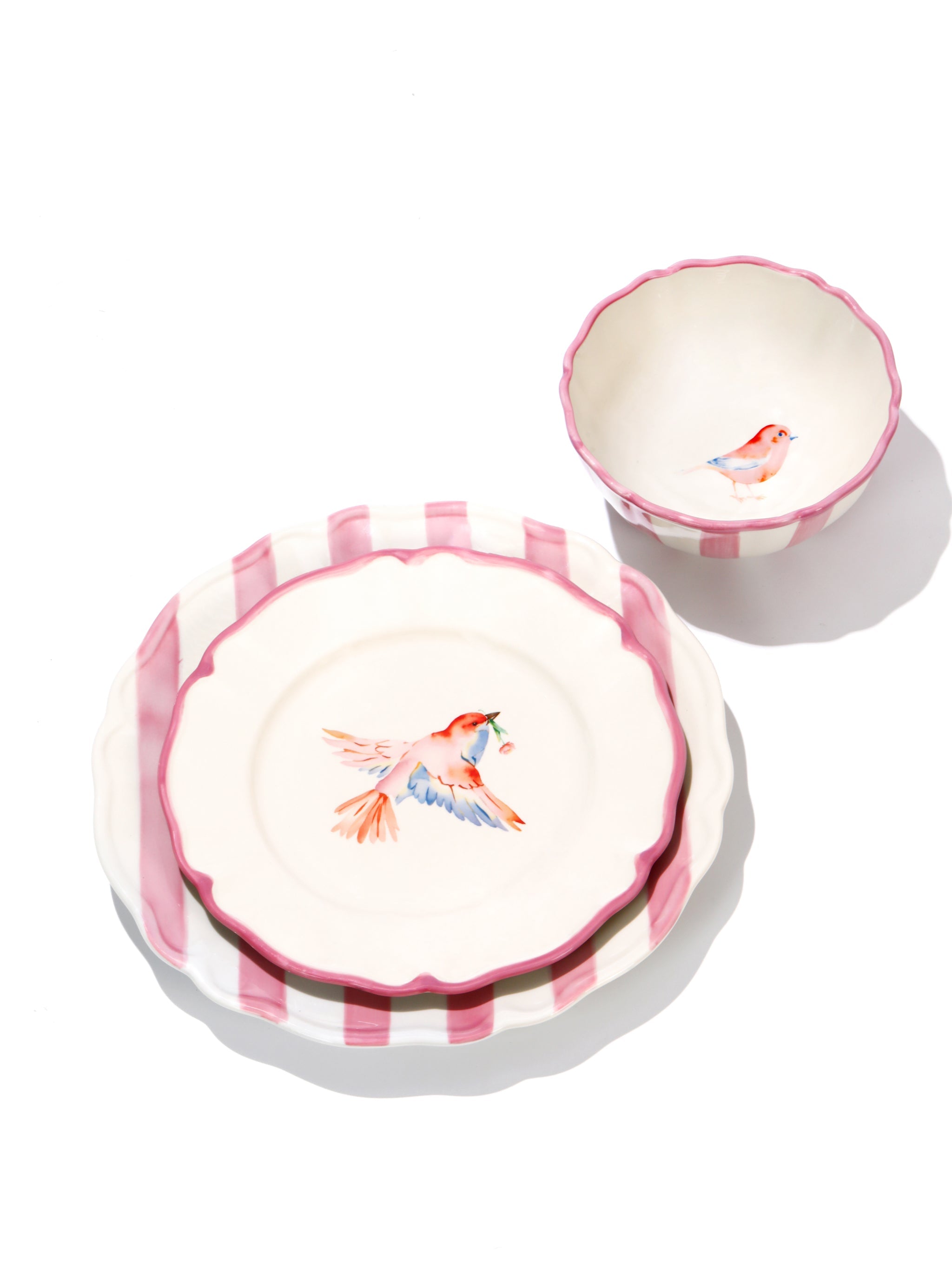 Garden Feast Bowl, Bird, 6 Inch