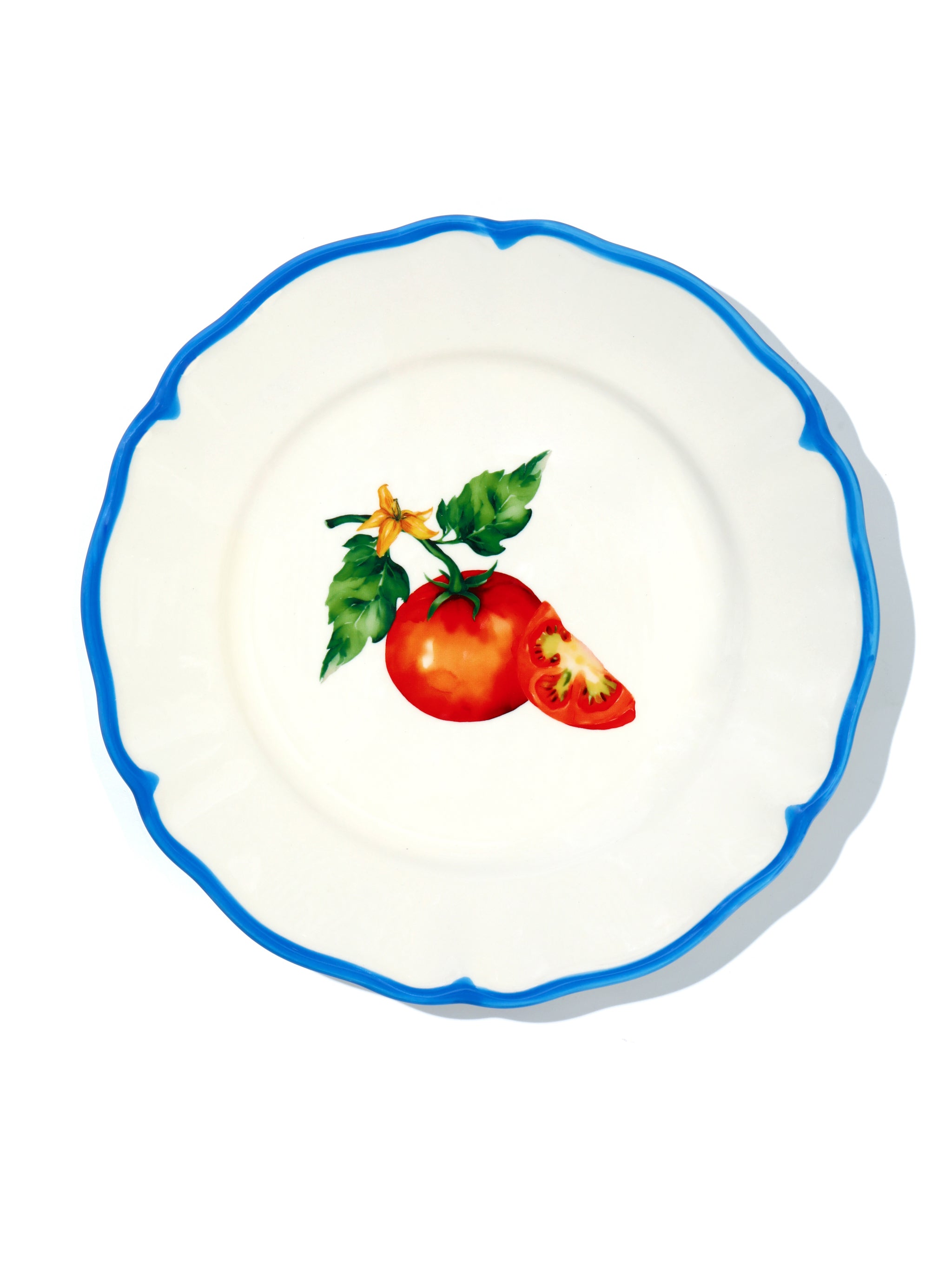 Garden Feast Dinnerware Set of 12, Blue
