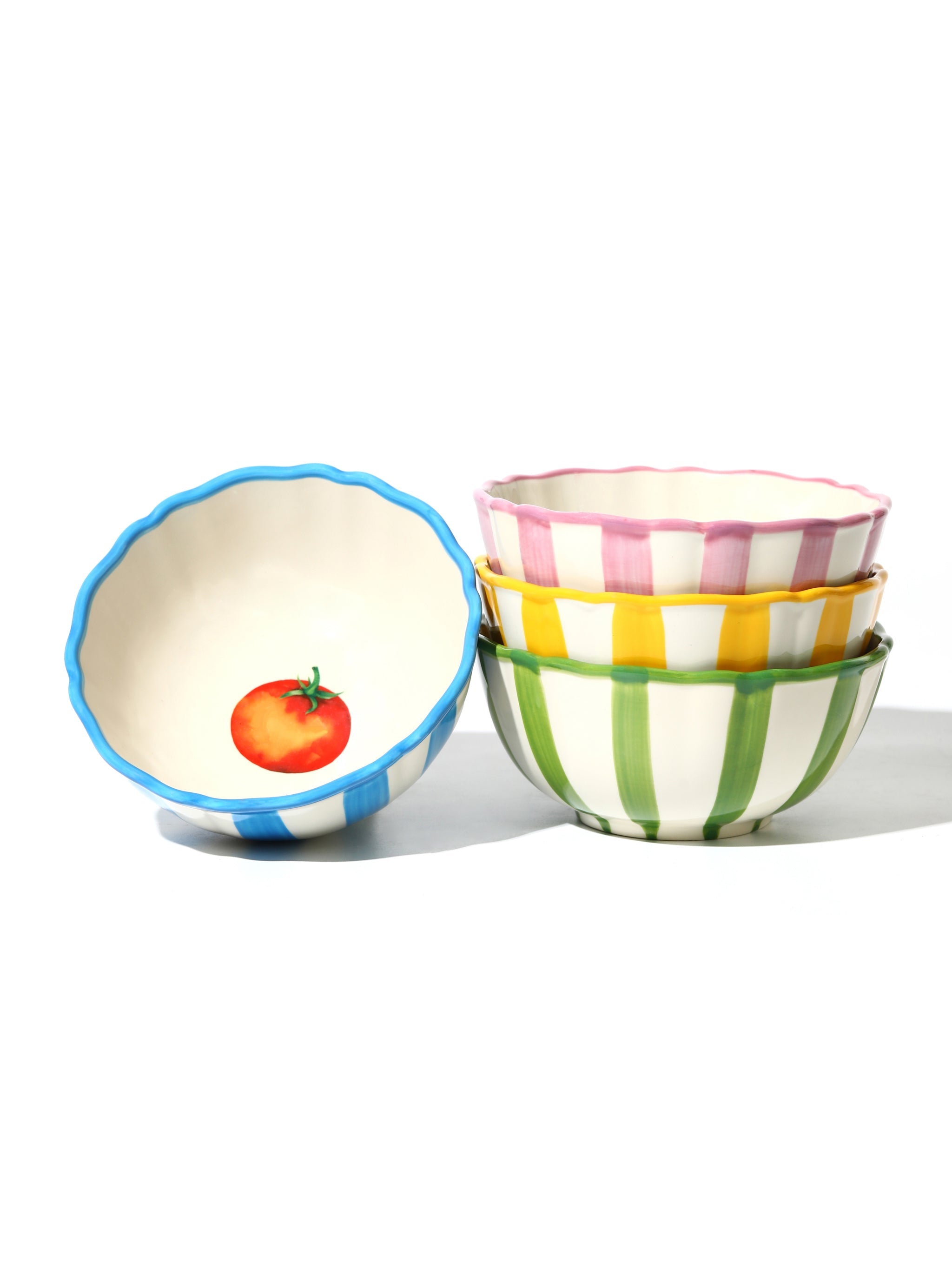 Garden Feast Bowl, Tomato, 6 Inch