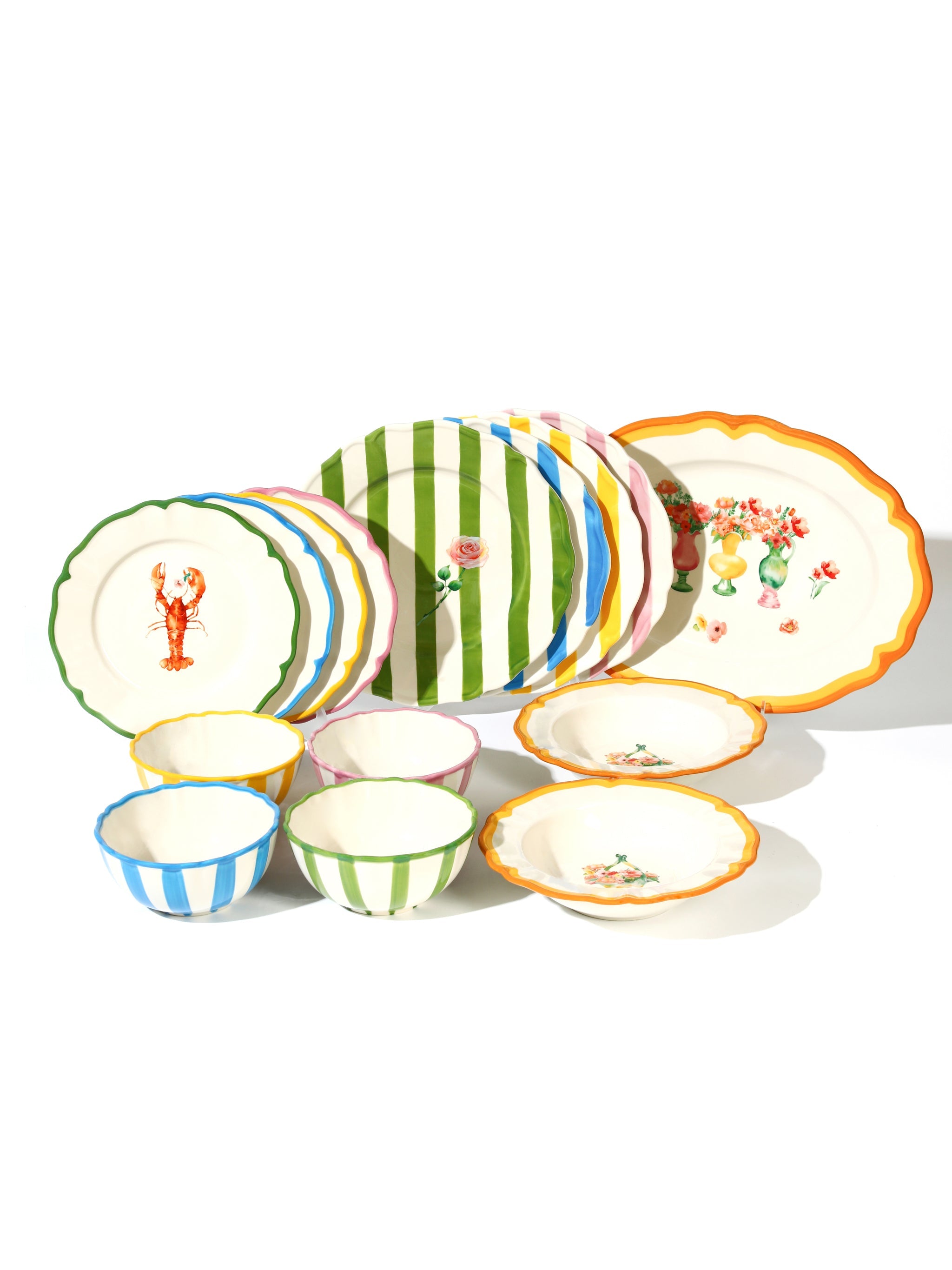 Garden Feast Bowl, Bird, 6 Inch
