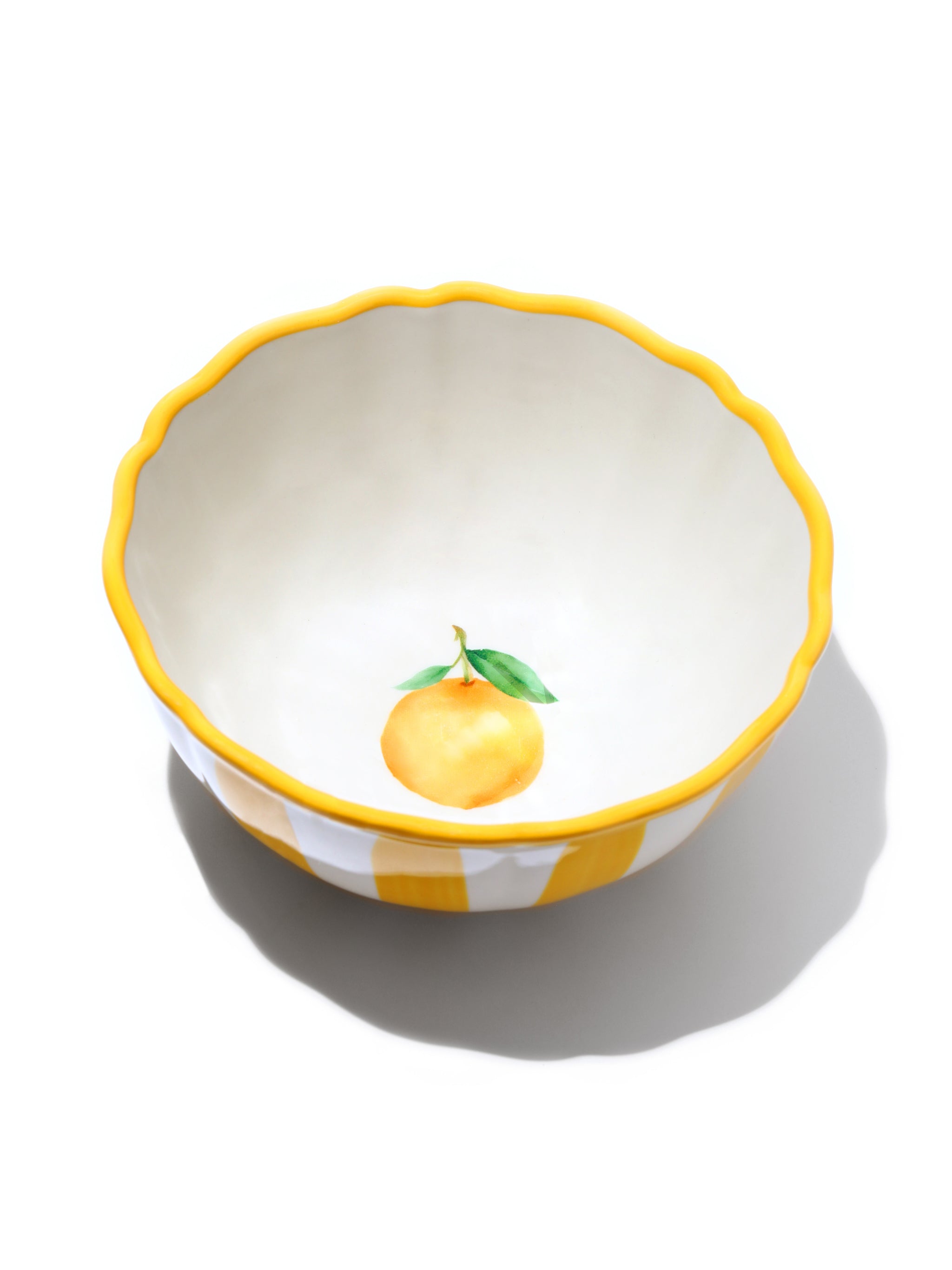 Garden Feast Bowl, Lemon, 6 Inch