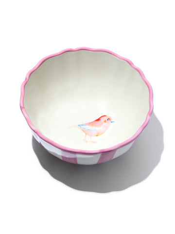 Garden Feast Bowl, Bird, 6 Inch