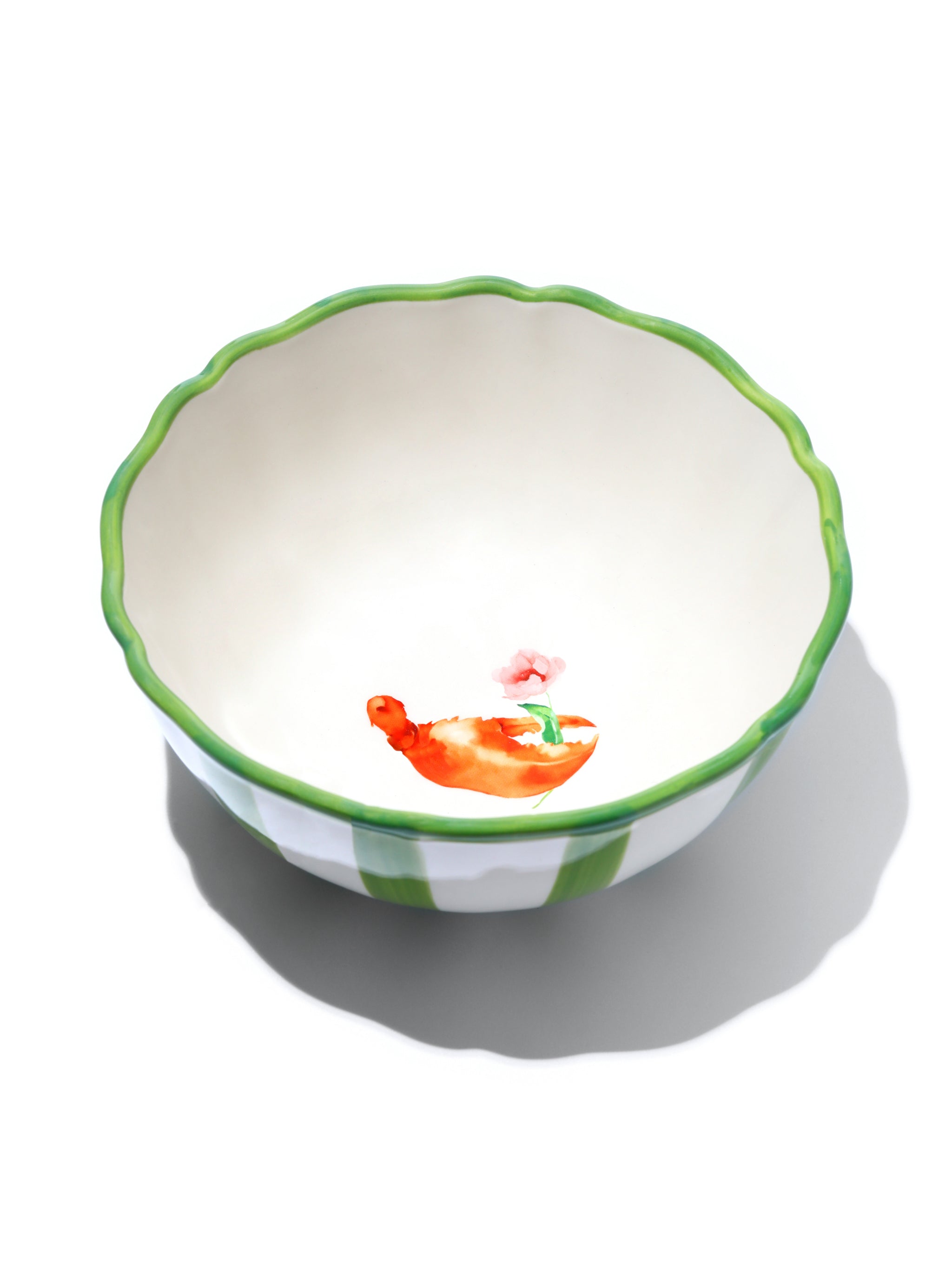 Garden Feast Bowl, Lobster, 6 Inch