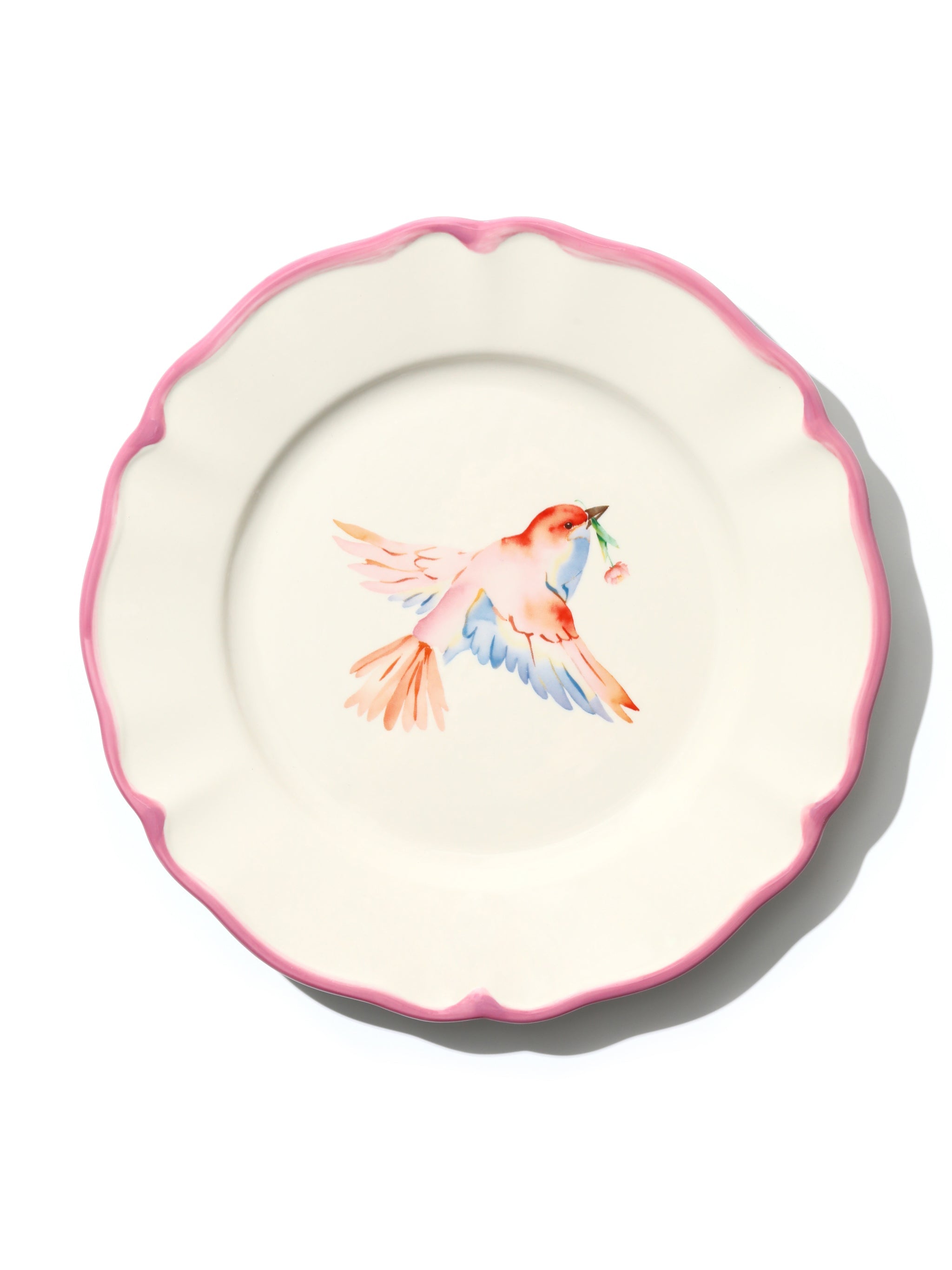 Garden Feast Dinnerware Set of 12, Pink