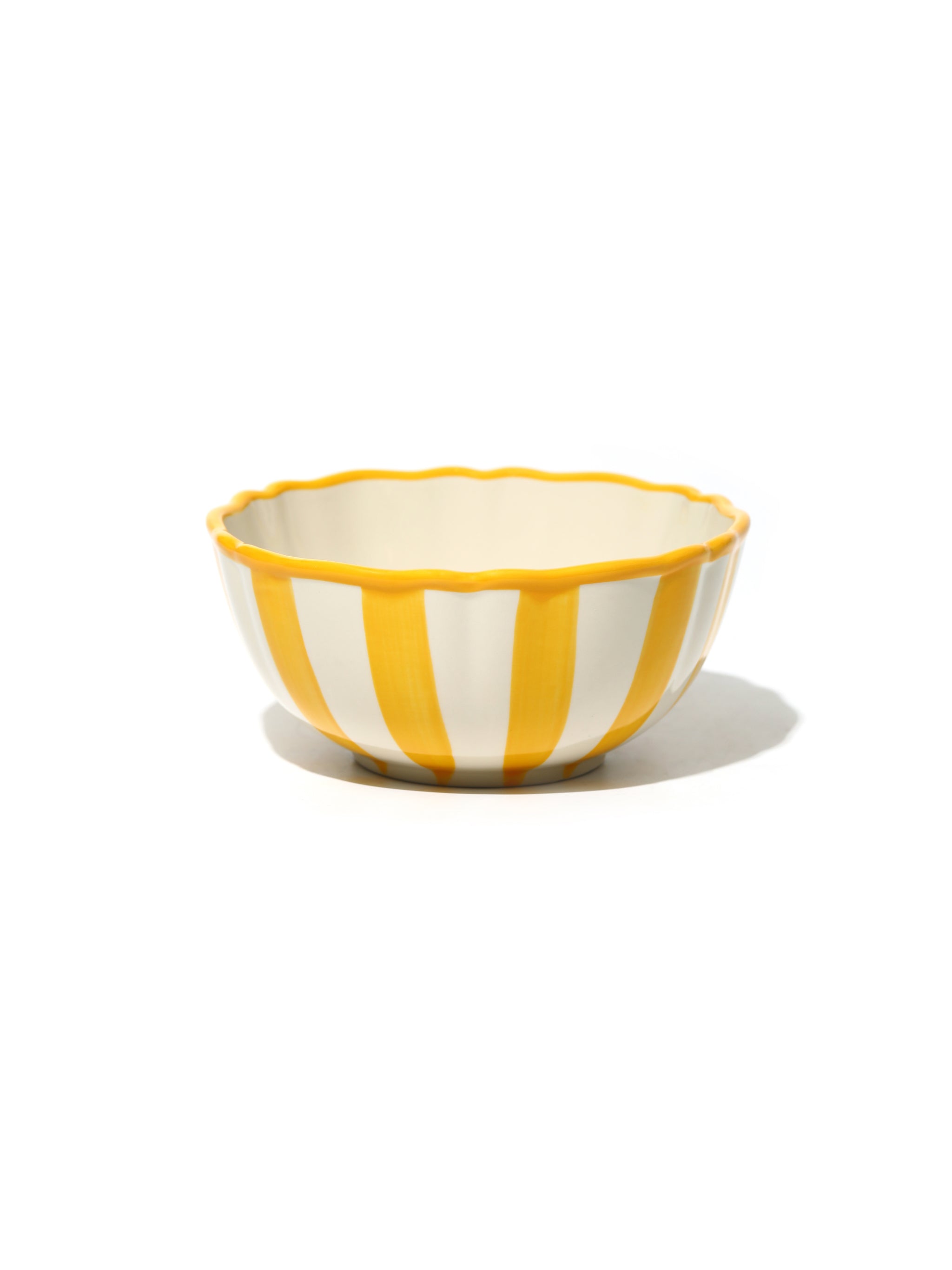 Lotus Pond Bowl, Yellow, 6 Inch
