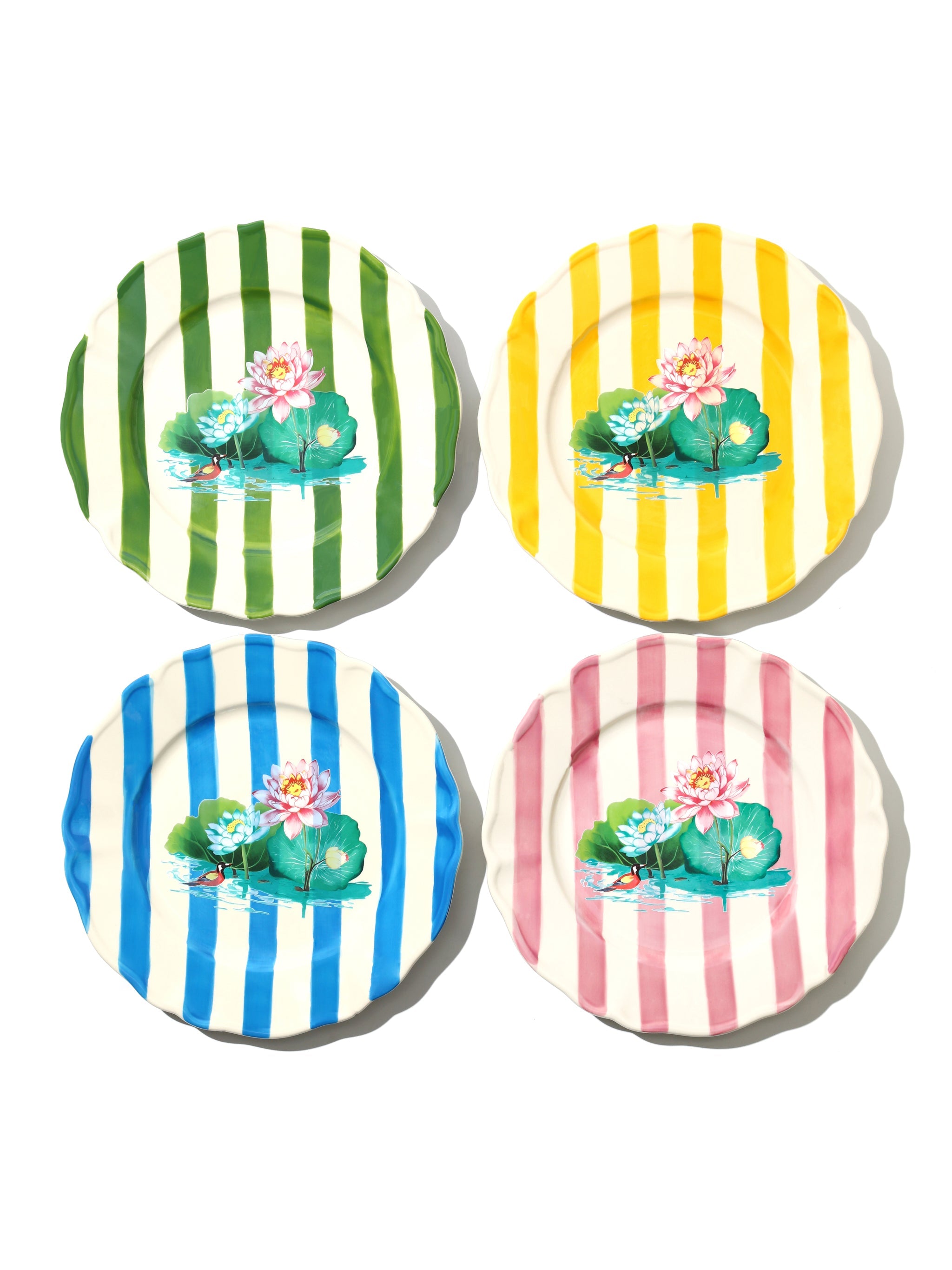 Lotus Pond Dinnerware Set of 12