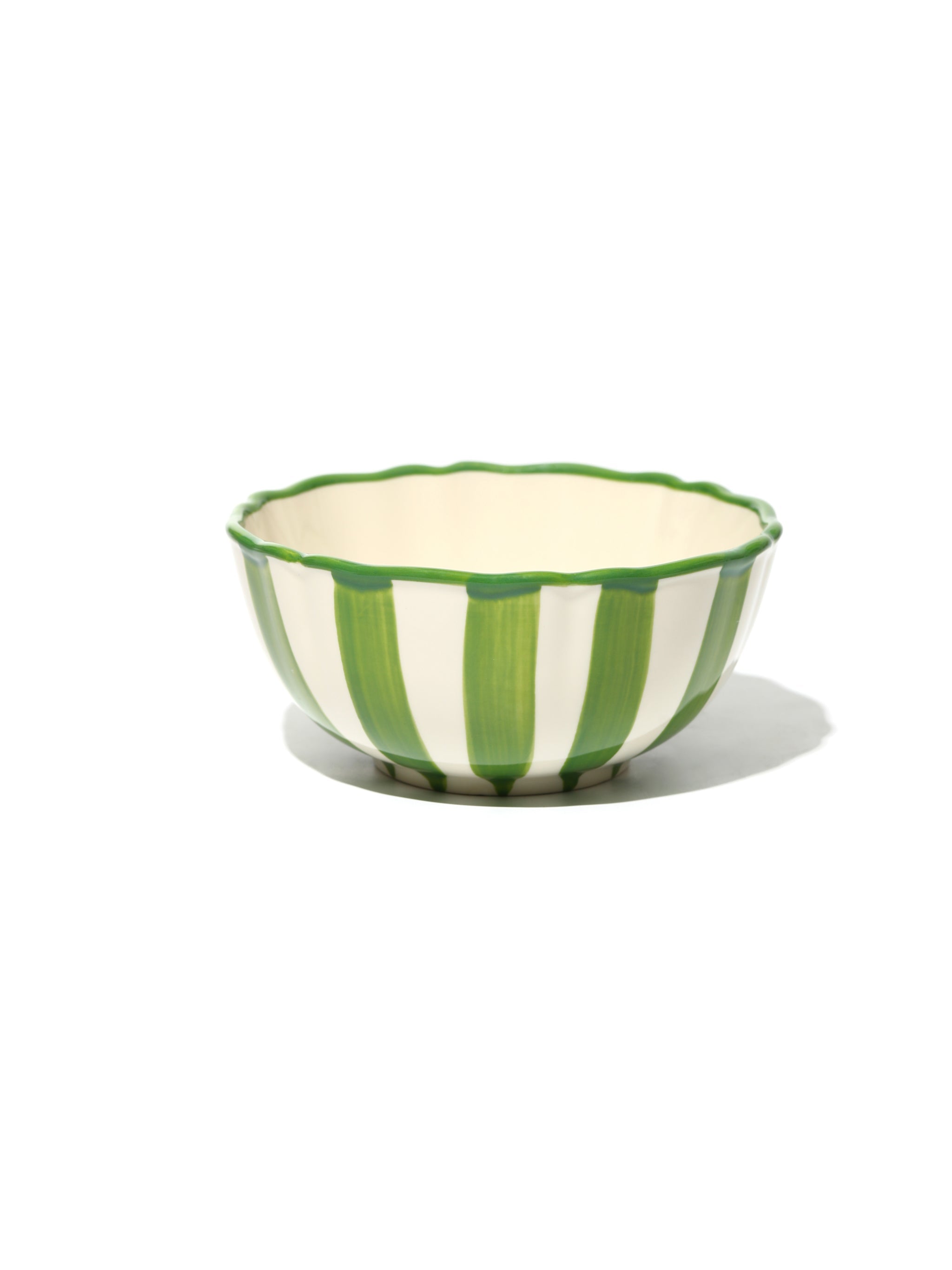 Lotus Pond Bowl, Green, 6 Inch