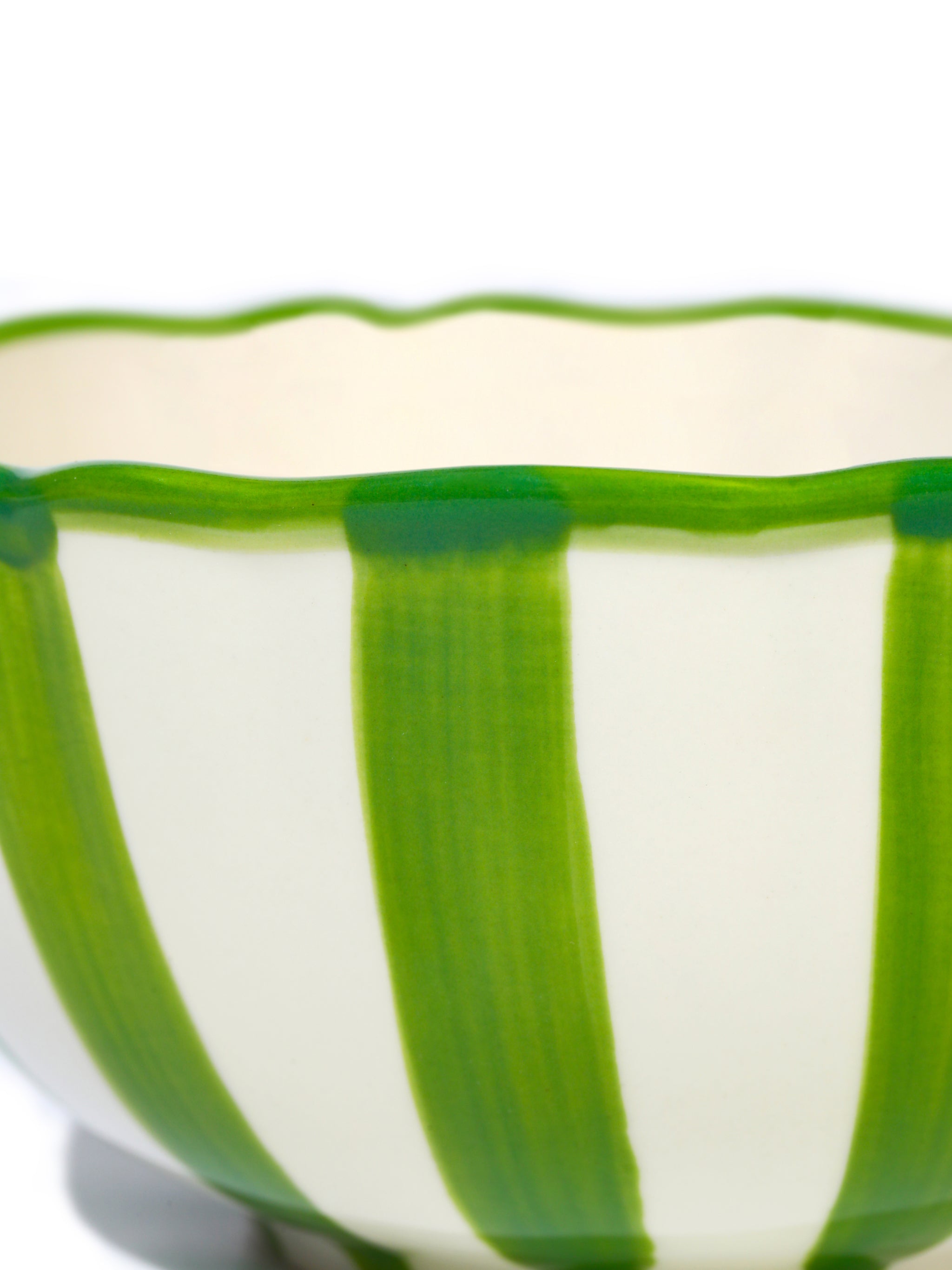Lotus Pond Bowl, Green, 6 Inch