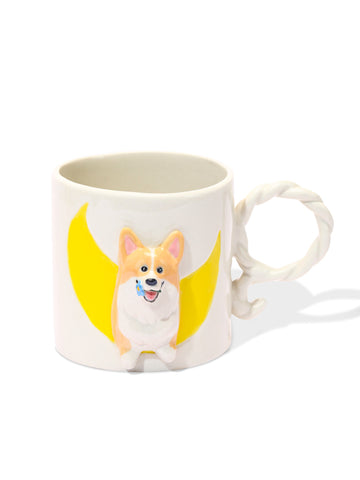 Pawgarden Coffee Mug, Corgi